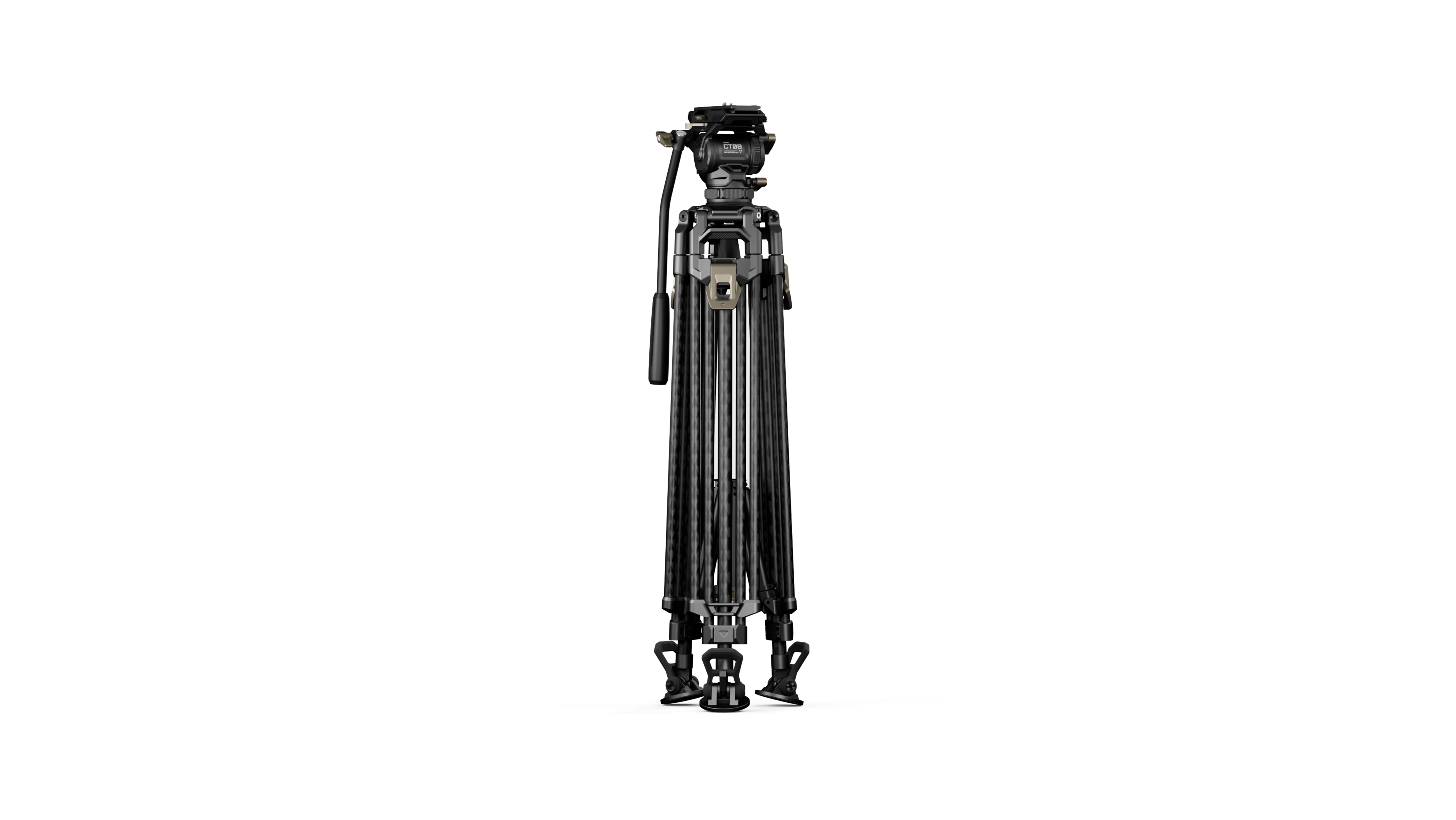 TILTA 鐵頭 CT08A 75mm Cine Fluid Head with 2-Stage One Touch Carbon Fiber Tripod Legs (8kg) 圖 4