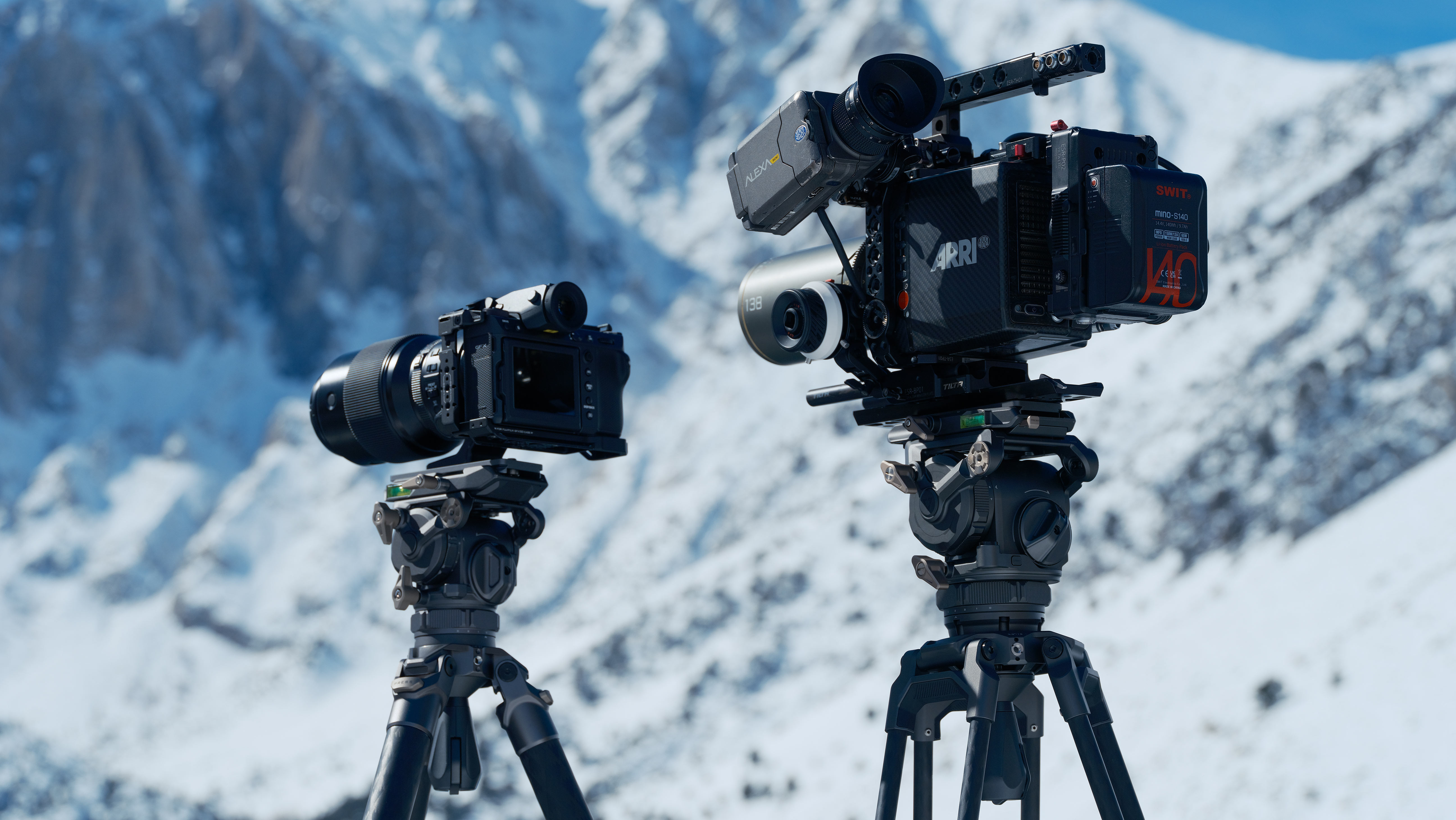 TILTA 鐵頭 CT08A 75mm Cine Fluid Head with 2-Stage One Touch Carbon Fiber Tripod Legs (8kg) 圖 7