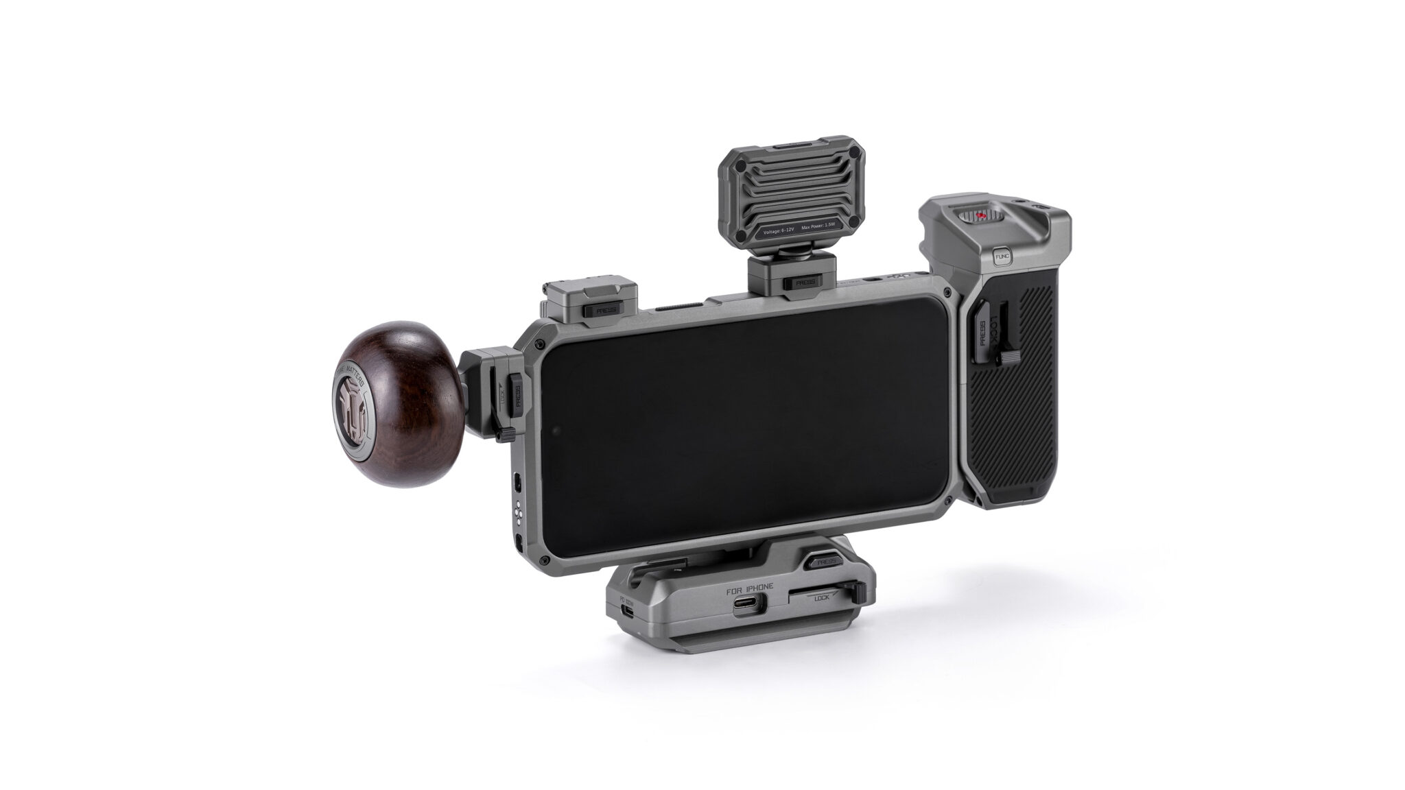 TILTA Khronos Phone Cage for iPhone 16 Pro Max, Aluminum Alloy Mobile
