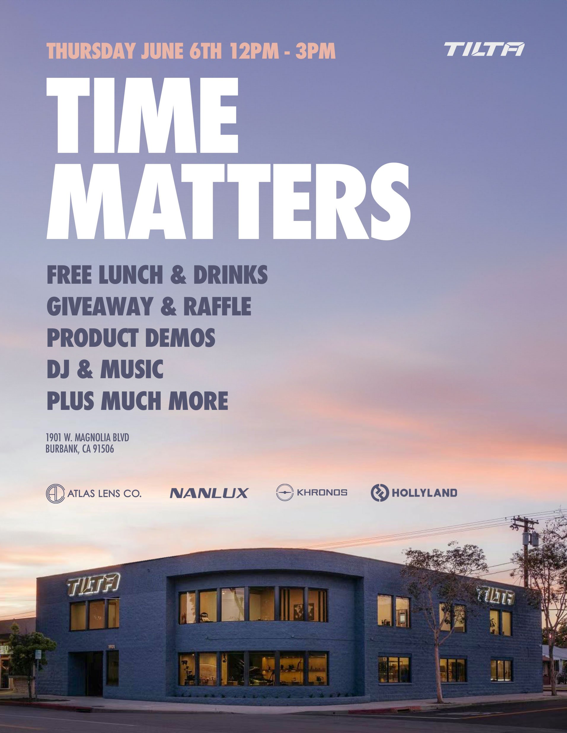 TIME MATTERS party