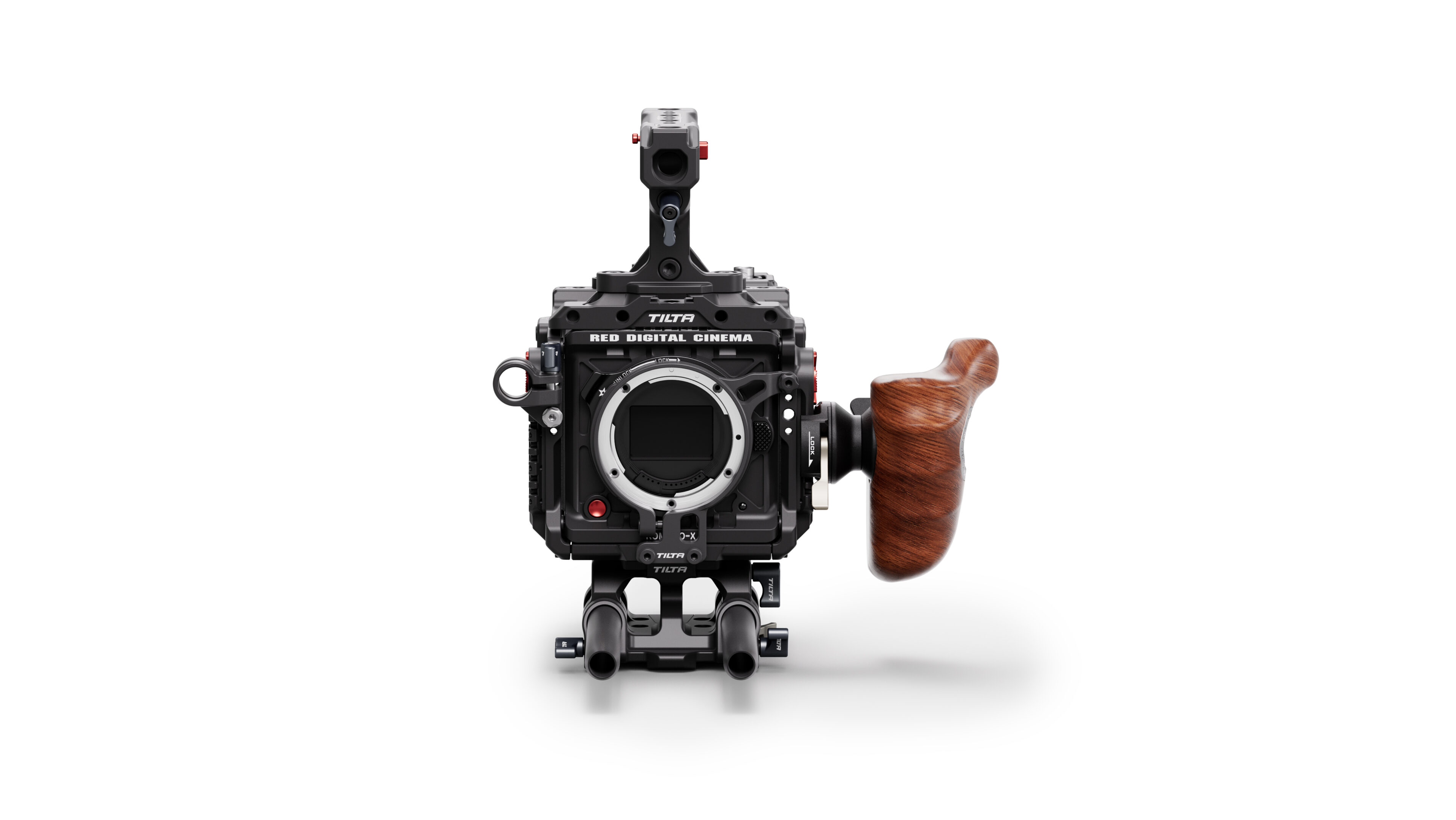 TILTA RED KOMODO-X用カメラケージ アドバンスキット Camera Cage for RED KOMODO-X Advanced Kit - Black Gold Mount (Open