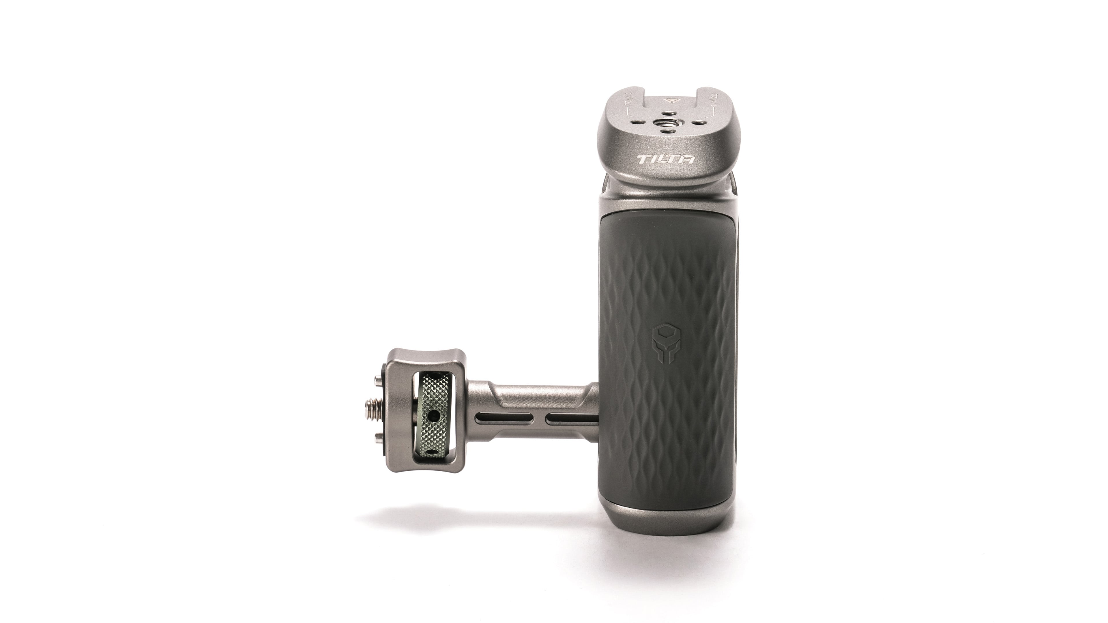 Tilta Xeno Side Handle (1/4″-20 with Locating Pins) Titanium Gray