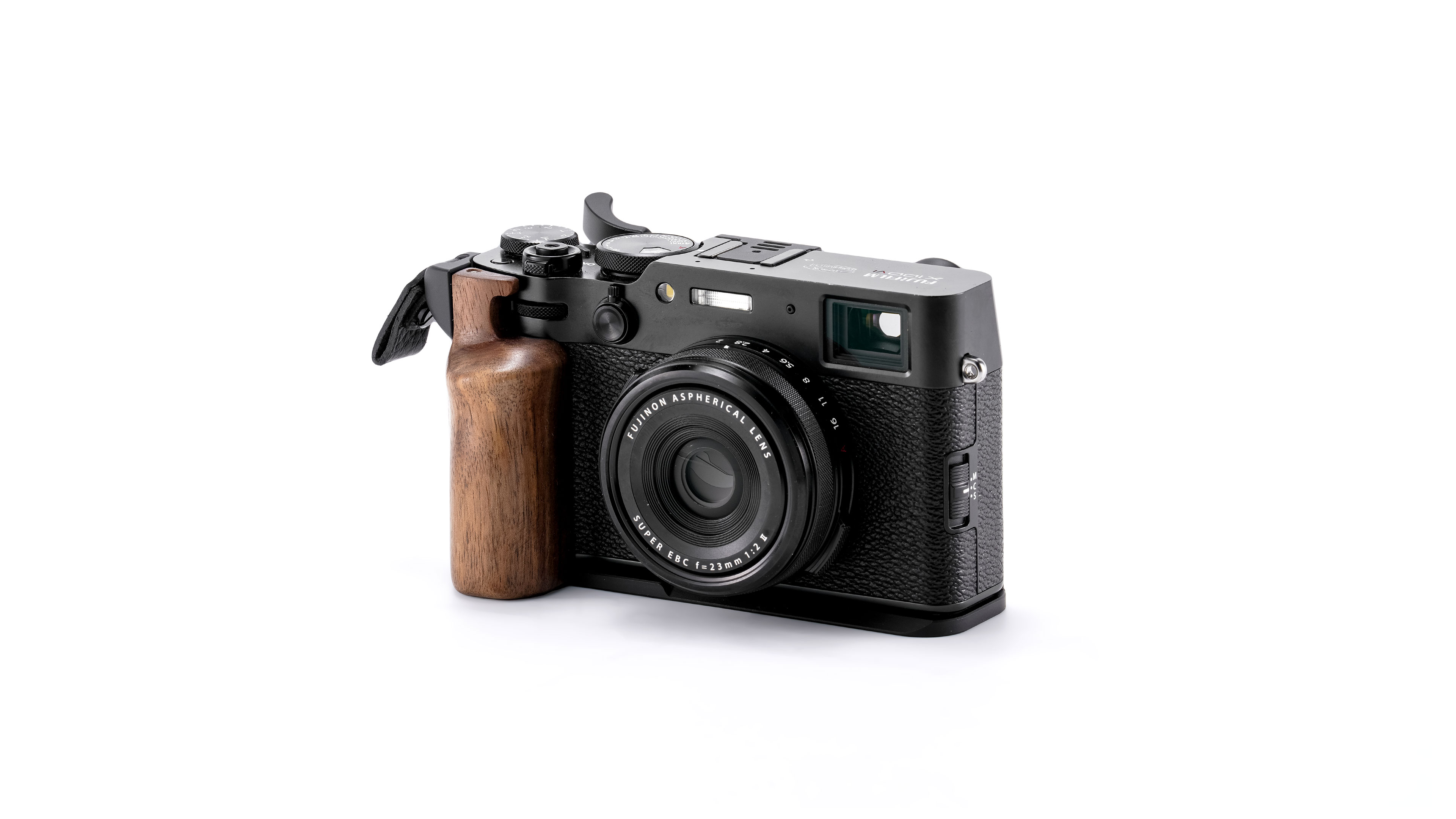 Vintage Camera Cage for Fujifilm X100VI Base Kit - Black (Open Box