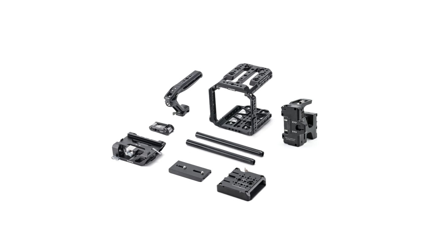 TILTA Blackmagic Pyxis 6K用ケージ+Vマウントプレート Camera Cage for Blackmagic PYXIS 6K/12K Pro Kit | Tilta