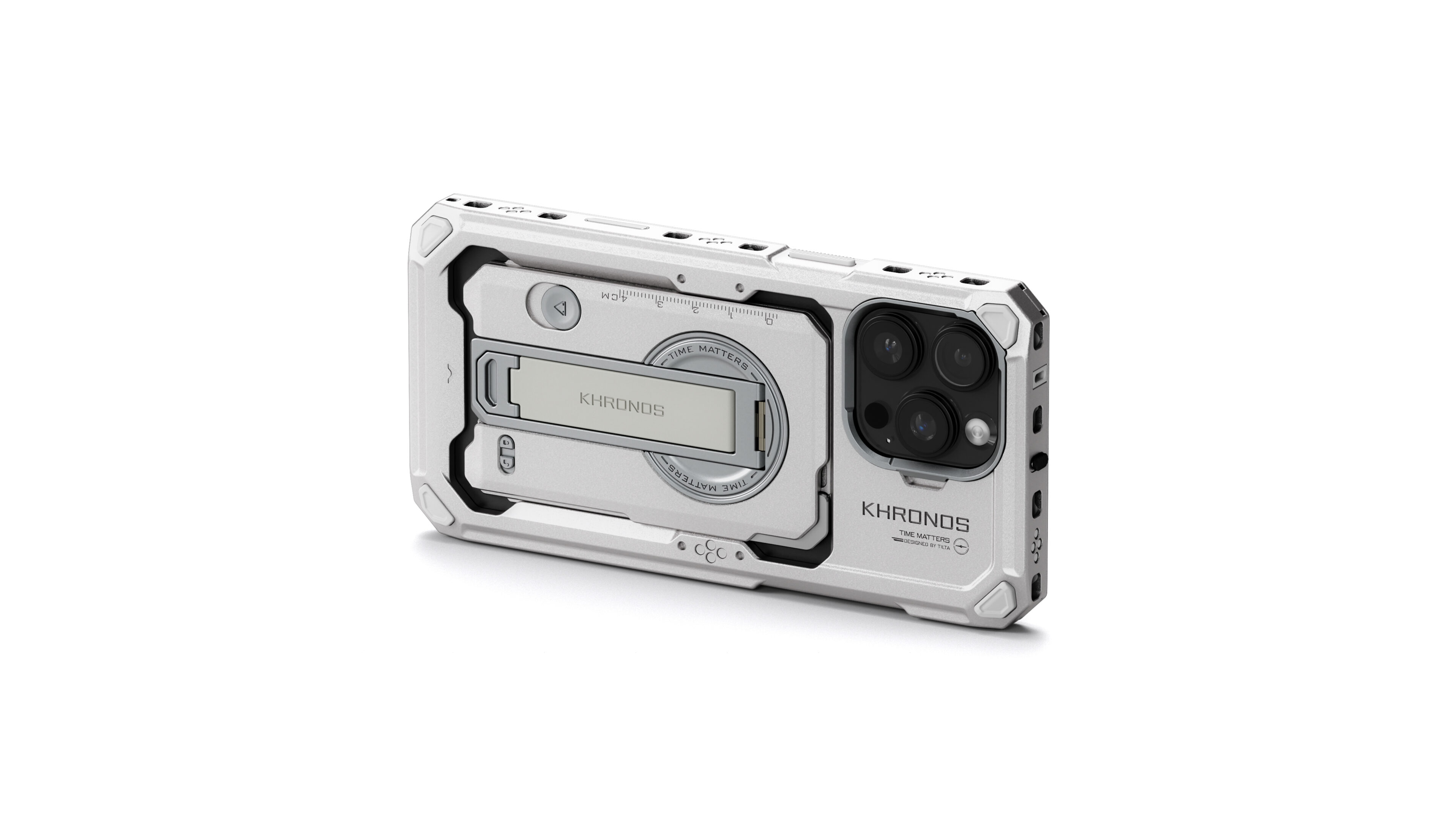 Khronos iPhone 16 Pro Max Case - Titanium White (Open Box) | Tilta