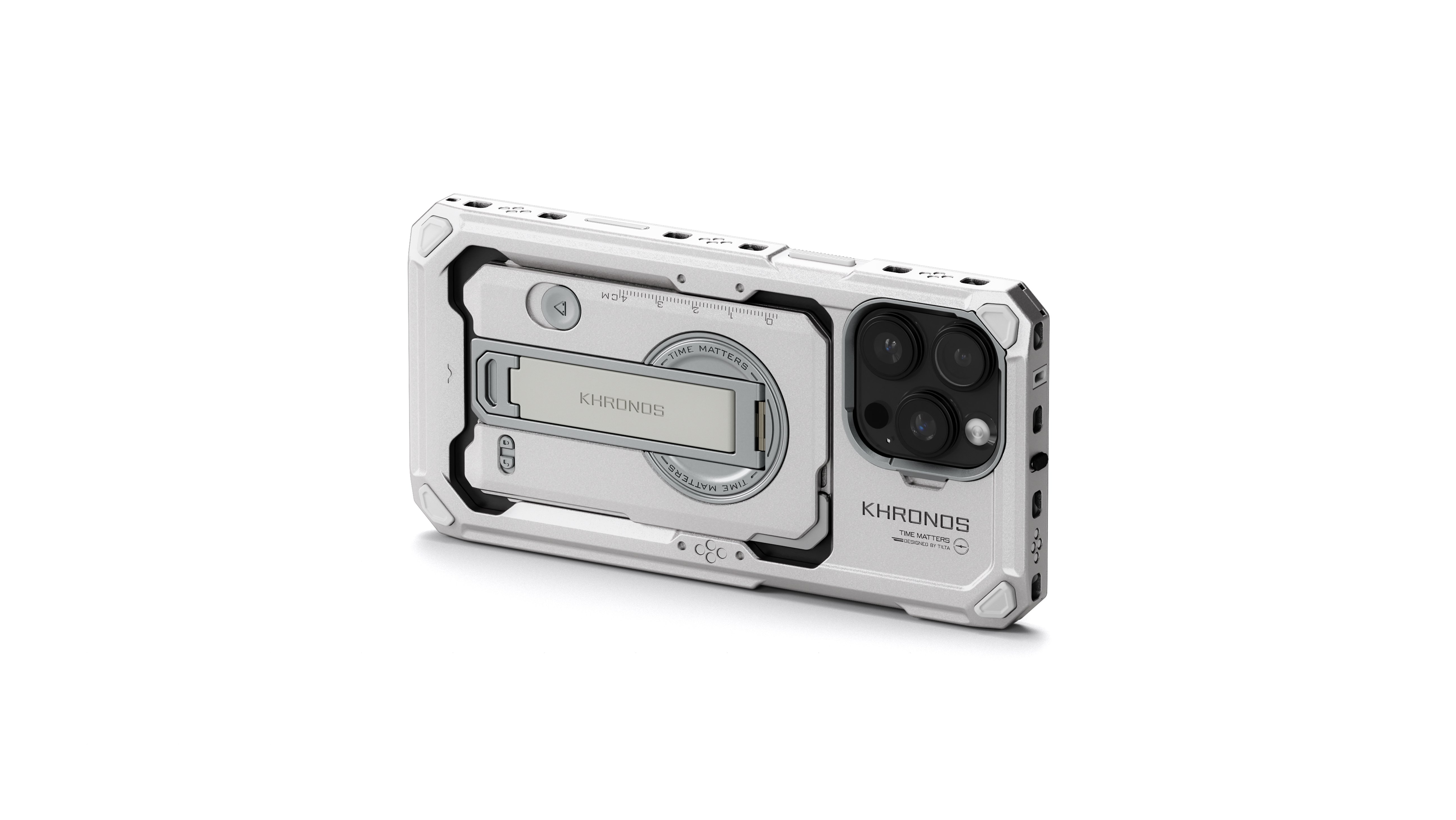Khronos iPhone 16 Pro Max Case - Titanium White (Open Box) | Tilta