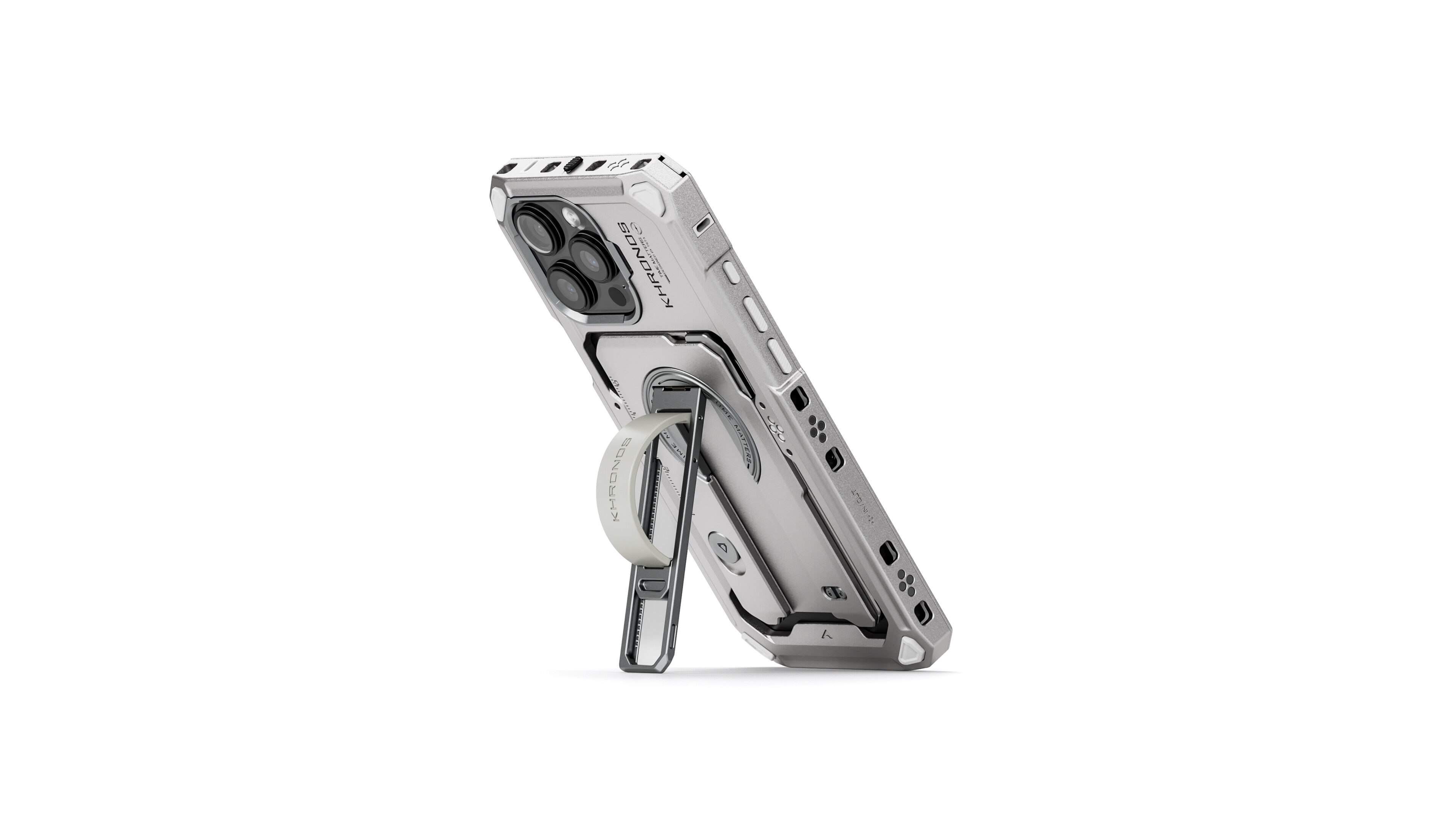 Khronos iPhone 16 Pro Max Case - Titanium White (Open Box) | Tilta