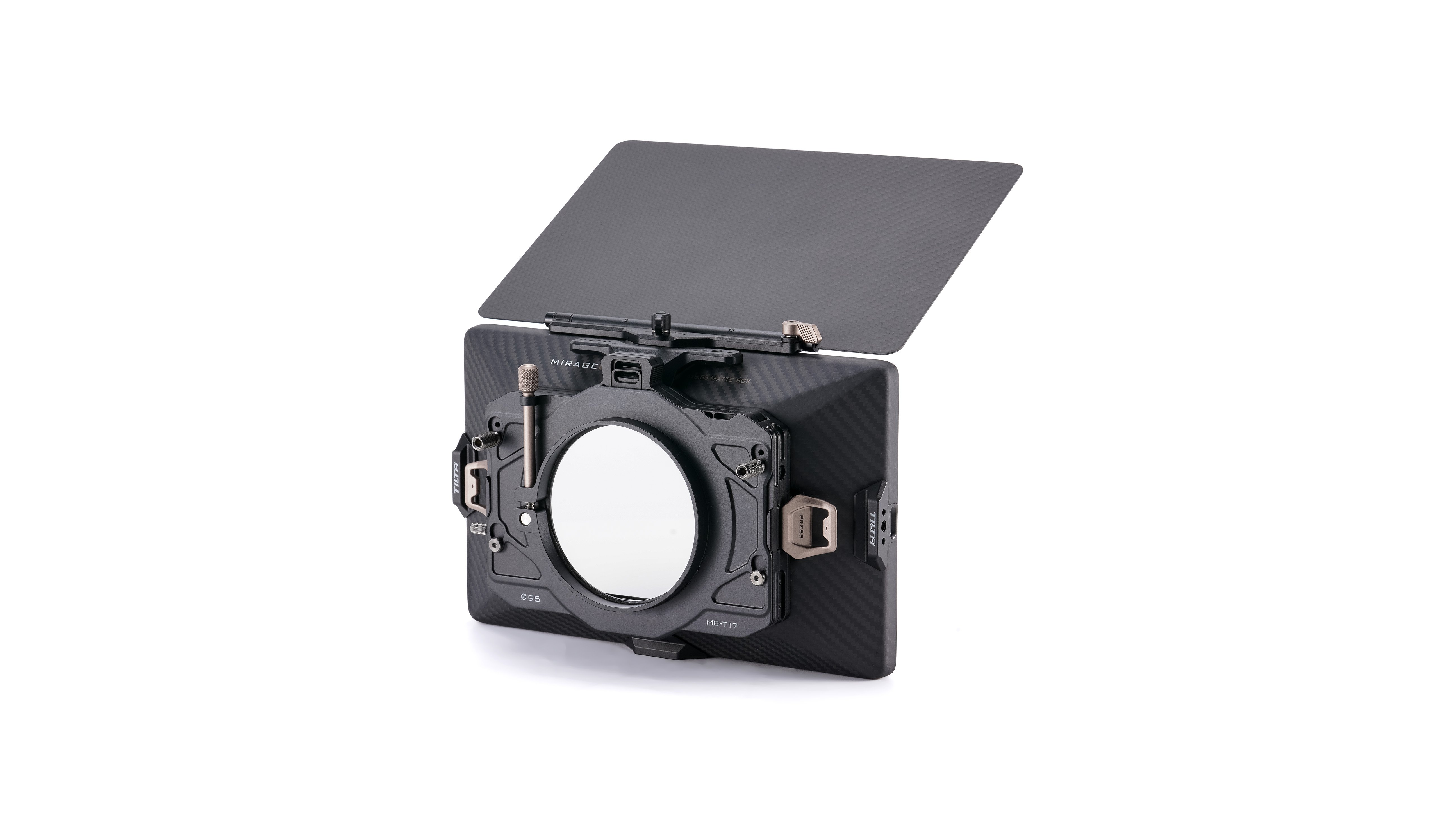Dual 95mm Circular Filter Tray For Tilta Mirage Matte Box - Holds Two Filters