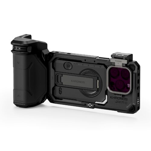 Khronos iPhone 16 Pro Handheld Kit - Black (with Internal Batteries) (Open Box)