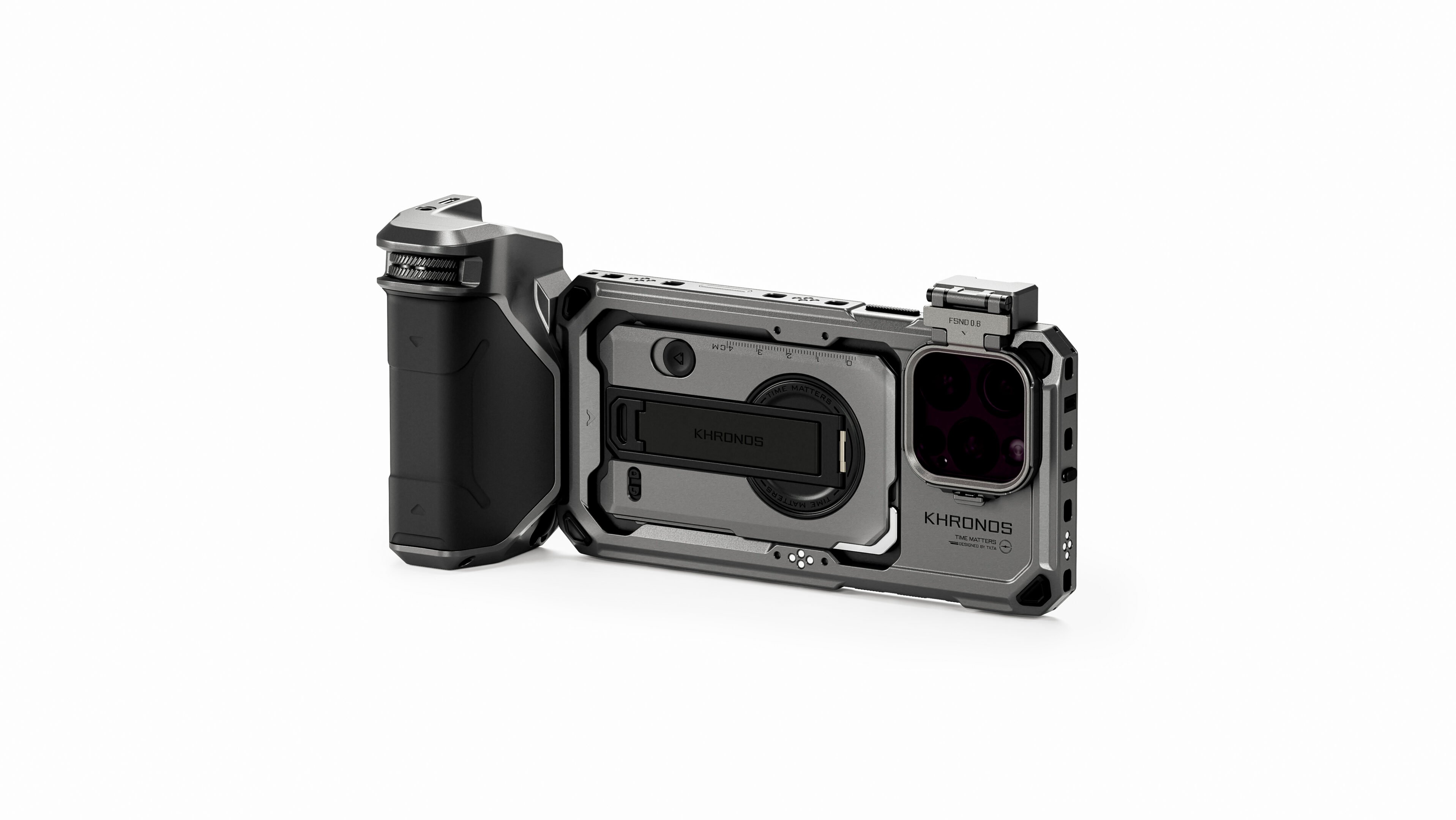 Khronos iPhone 16 Pro / Pro Max Handheld Kit | Tilta Khronos iPhone 16 Pro / Pro Max Handheld Kit | Tilta