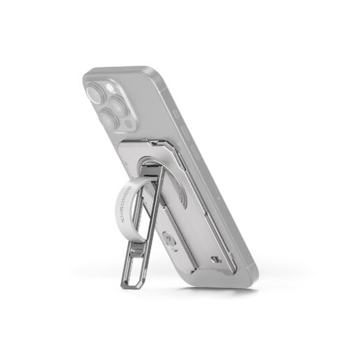 Khronos Multi-Functional Magnetic Backplate for iPhone 16 Pro Max - Titanium White (Open Box)