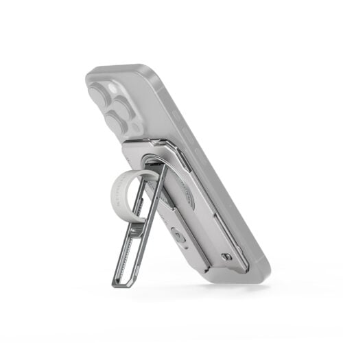 Khronos Multi-Functional Magnetic Backplate for iPhone 16 Pro - Titanium White (Open Box)