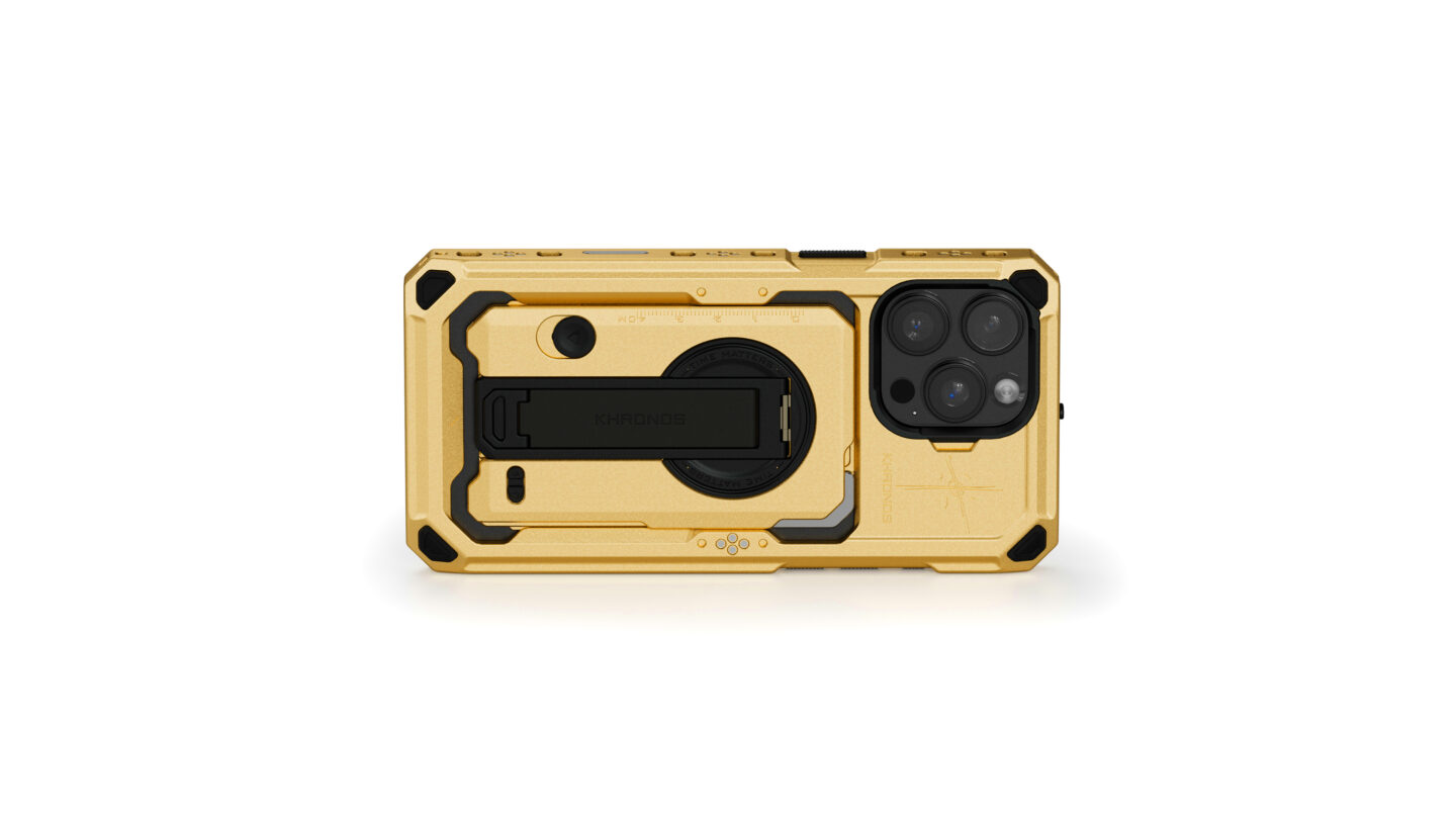Khronos x On the Roam iPhone 16 Pro/Pro Max Case - Gold | Tilta