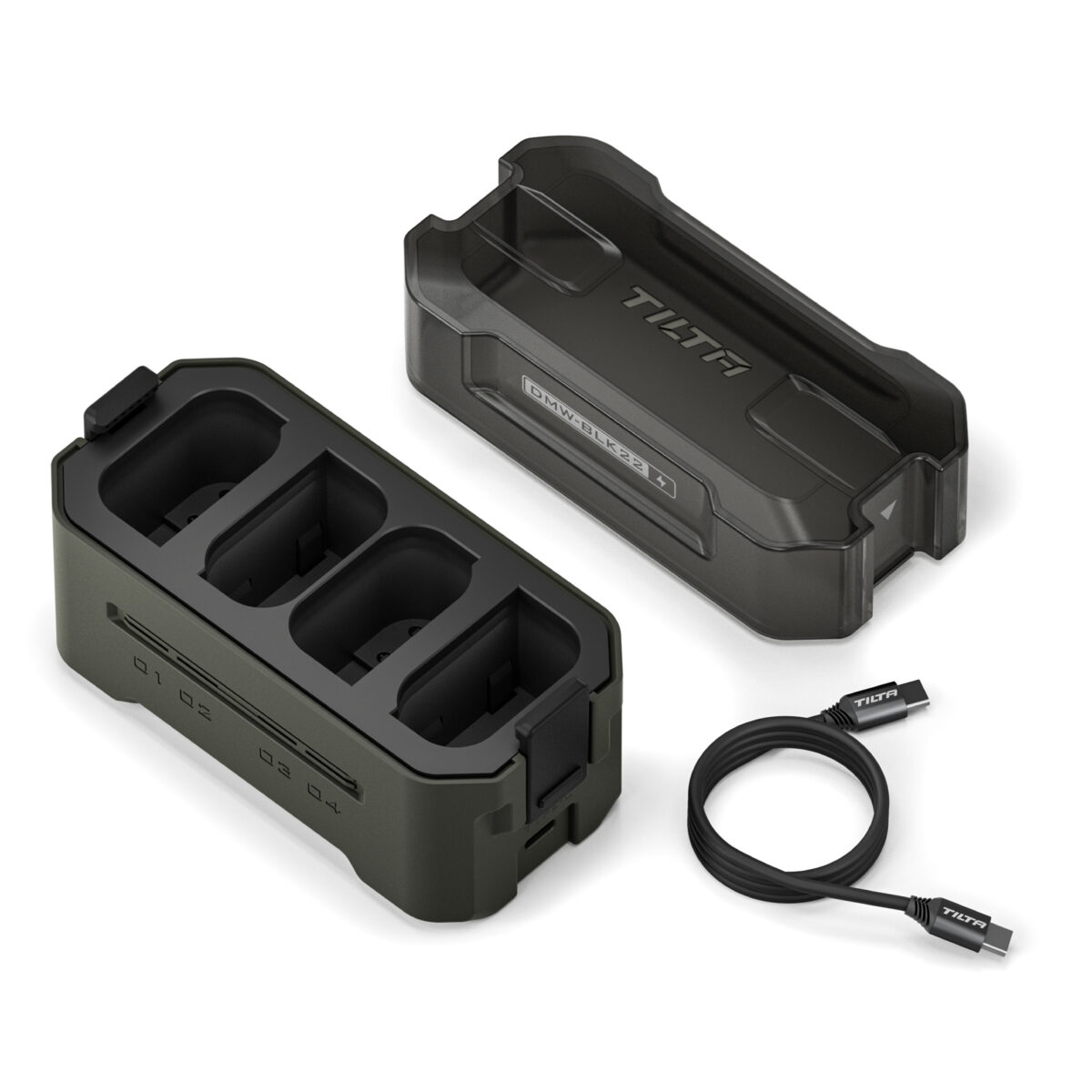 Tilta Portable Charging Station for DMW-BLK22 - Green