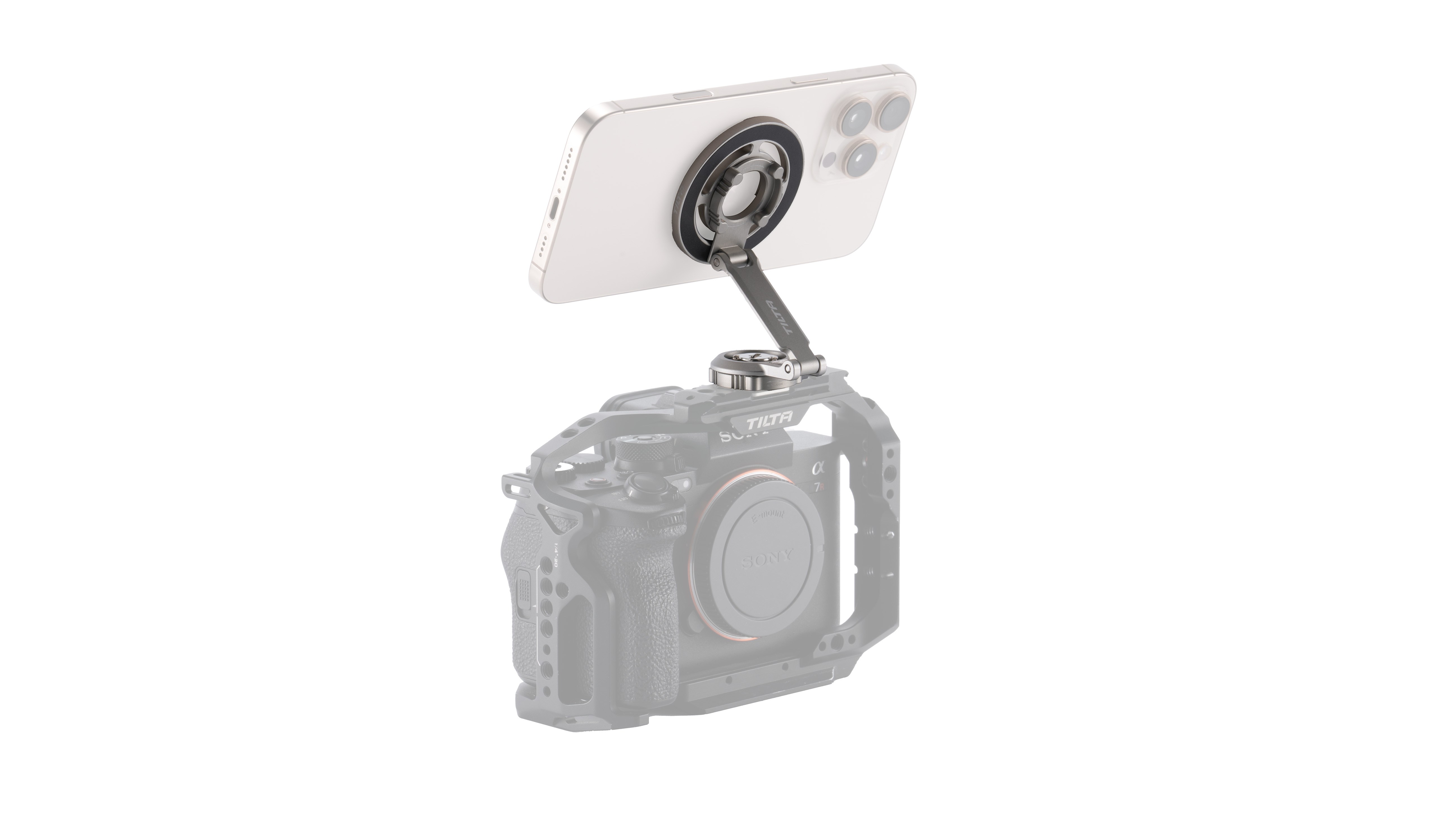 TILTA 木製グリップ『TT-0509-R』SONY用ケーブル付き うき