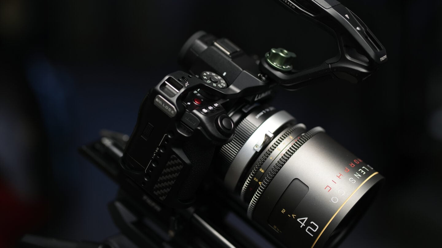 Full Camera Cage for Panasonic S1R II - Black | Tilta
