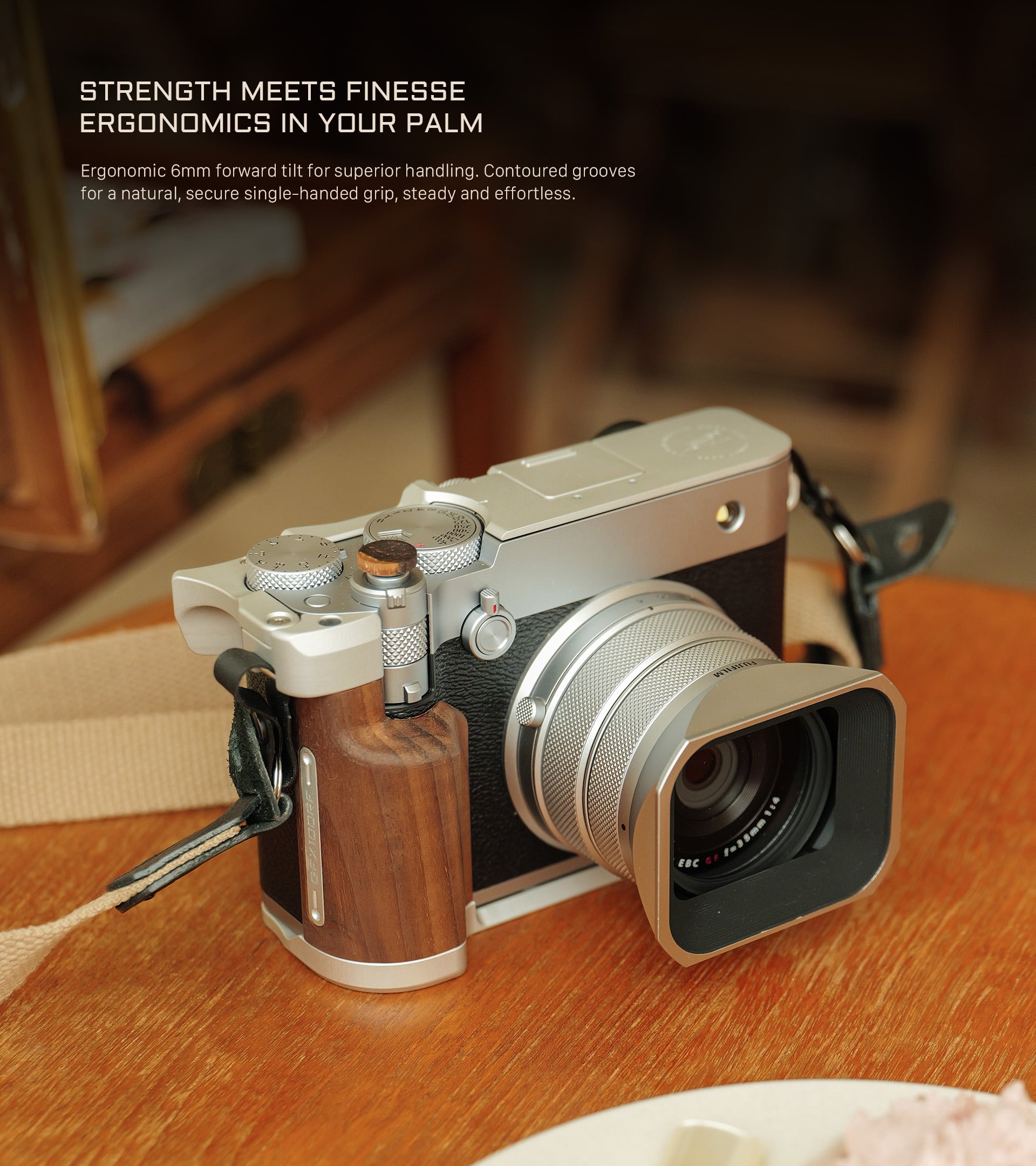 Vintage Camera Cage for Fujifilm GFX100RF Travel Kit | Tilta