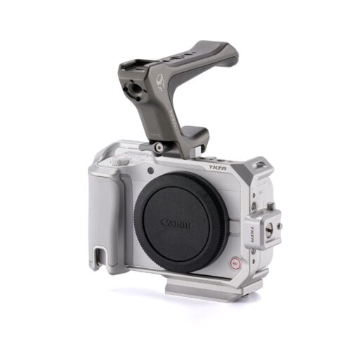 Camera Cage for Canon R50 V Base Kit - Silver (Open Box)