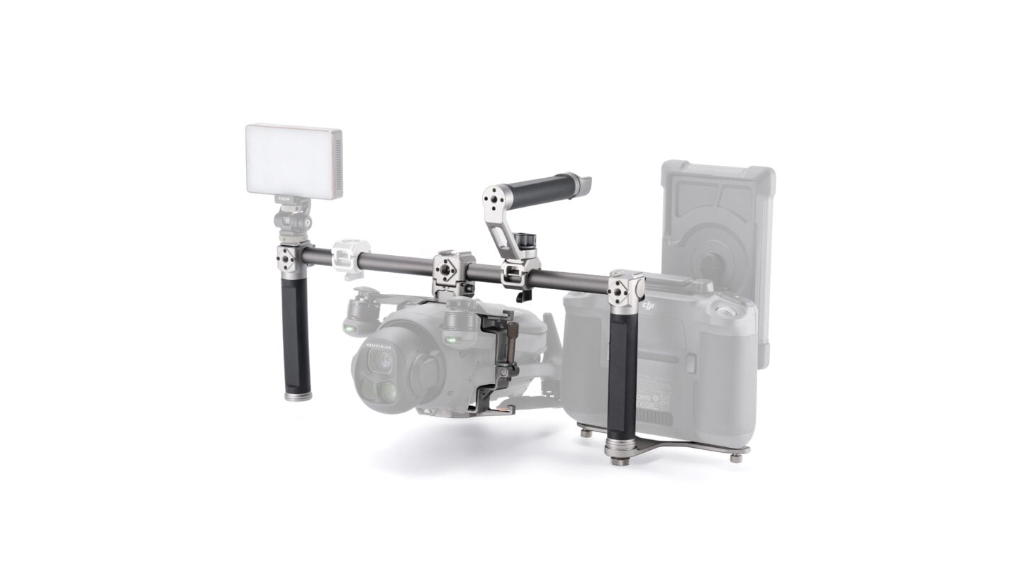Handheld Support System for DJI Mavic 4 Pro - Titanium White | Tilta