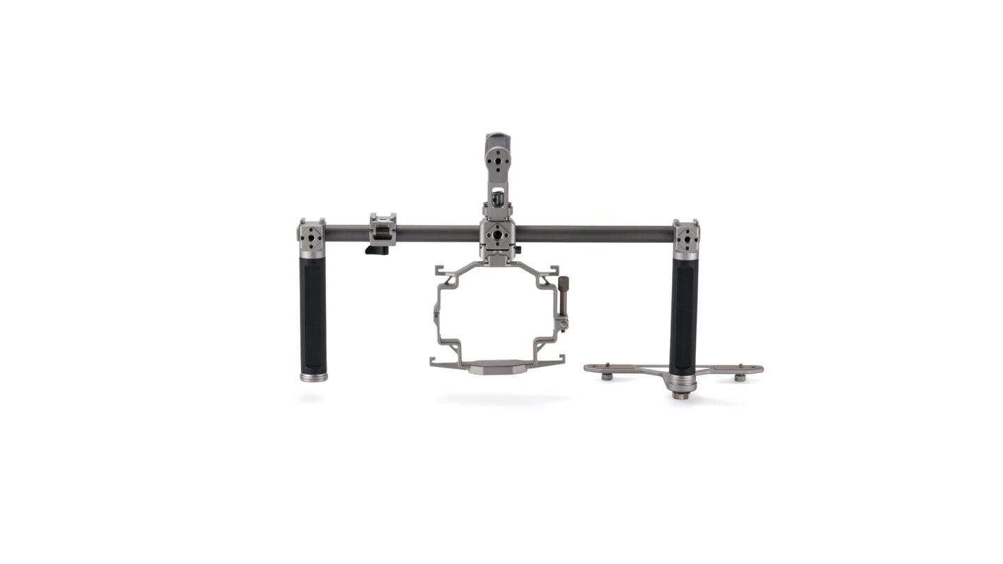 Handheld Support System for DJI Mavic 4 Pro - Titanium White | Tilta
