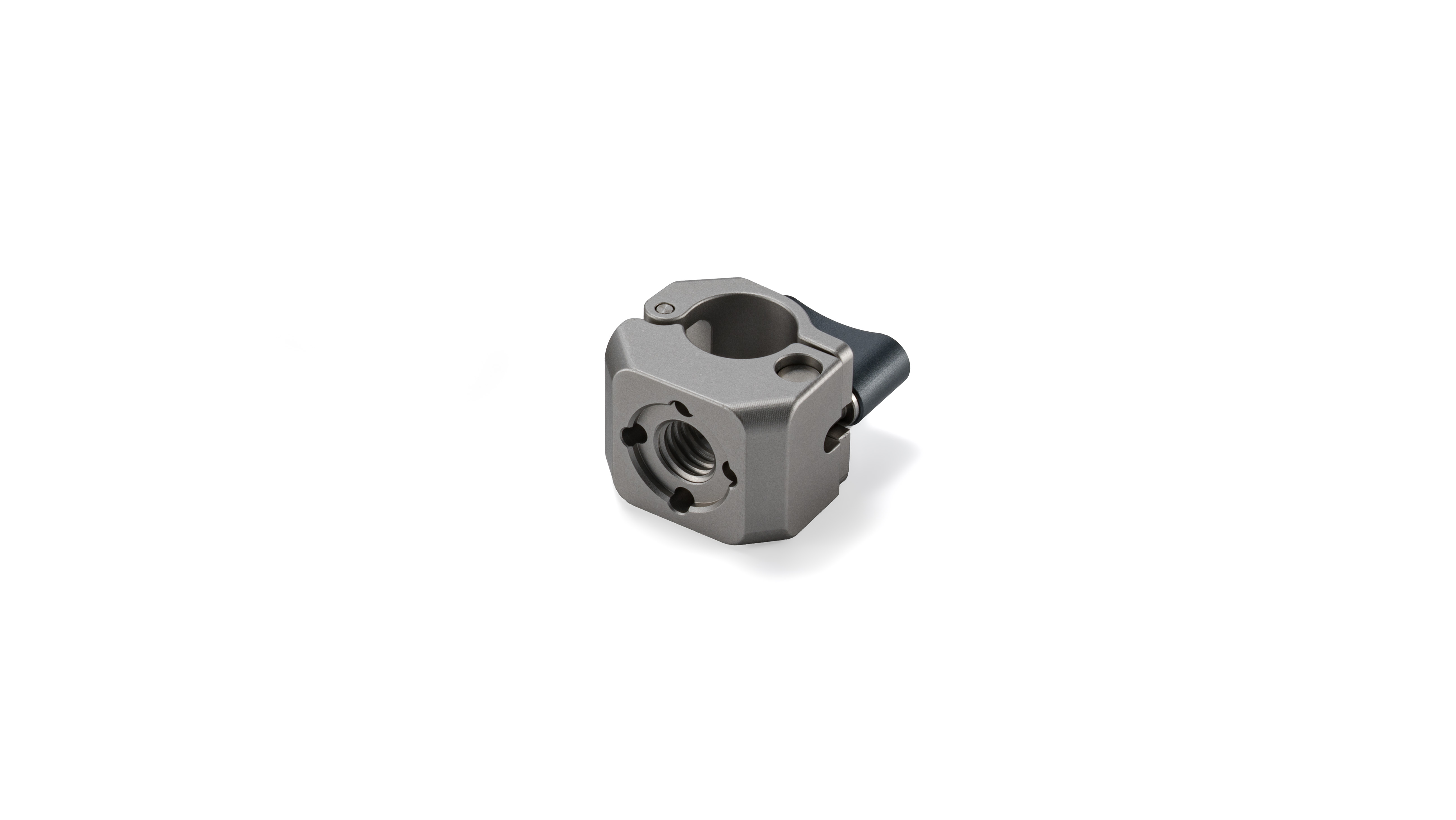 ta ara Ｌサイズ ホワイト 15mm Rod Clamp Mounting Adapter (3/8″-16) - Titanium White