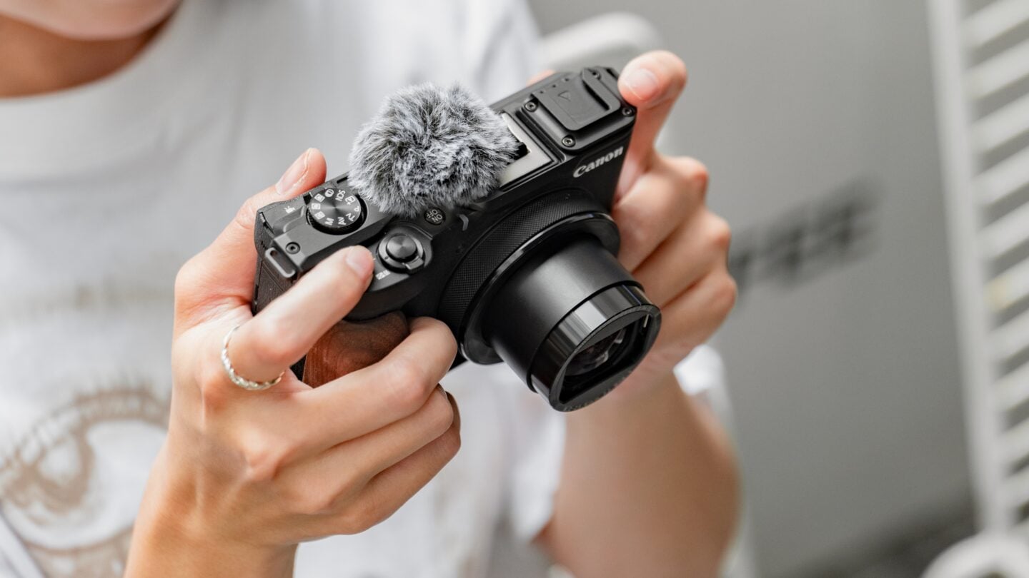 Top Plate for Canon PowerShot V1 - Black | Tilta
