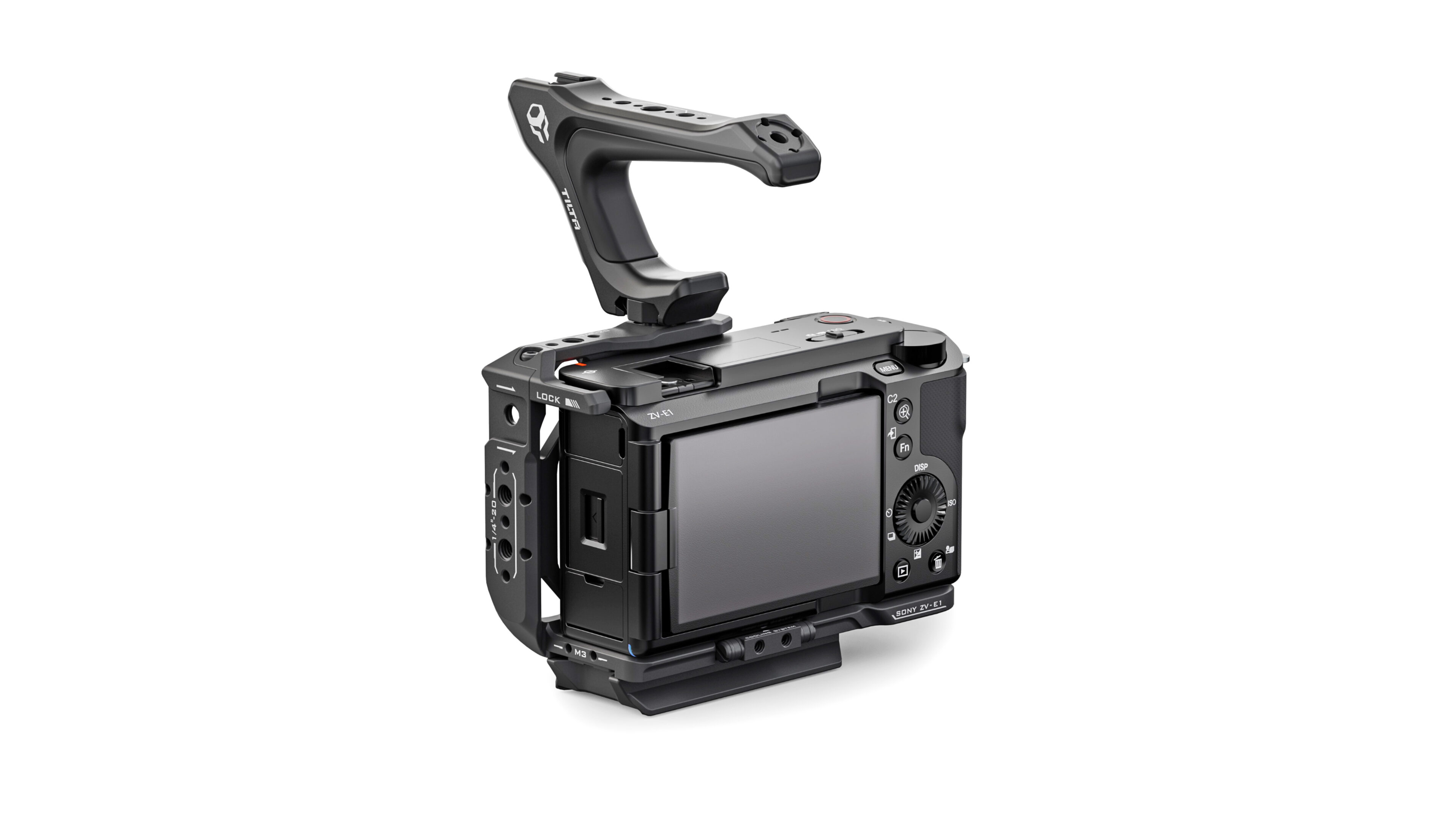 Half Camera Cage for Sony ZV-E1 Lightweight Kit Black (Open Box