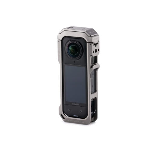 Full Camera Cage for Insta360 X5 - Titanium Gray
