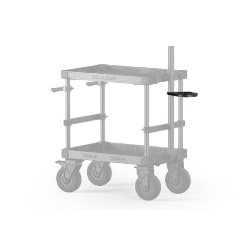 Fluid Head Ball Mount for Boulder Camera Cart – Black