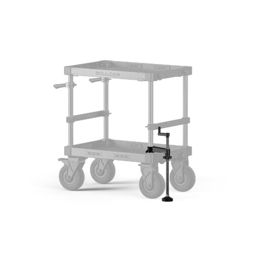 Support Leg for Boulder Camera Cart (Pair) - Black