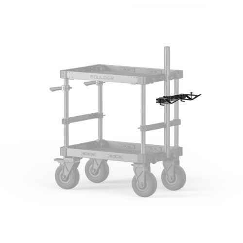 Tripod Holder for Boulder Camera Cart - Black