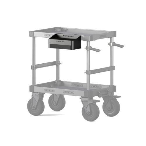 Organizer Bin for Boulder Camera Cart - Black