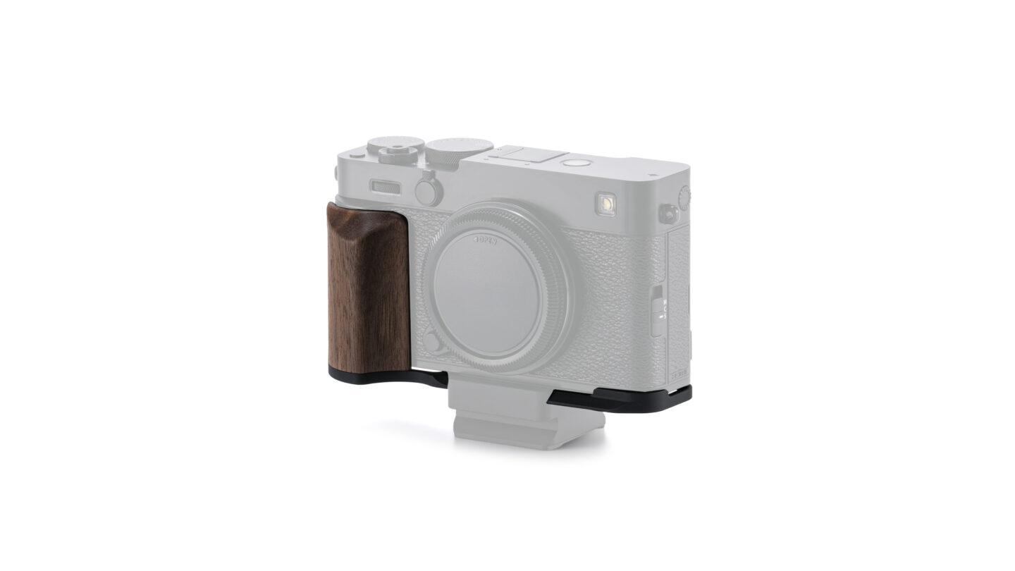 ピモ Mounting Baseplate with Wooden Grip for Fujifilm X-E5 (Open Box