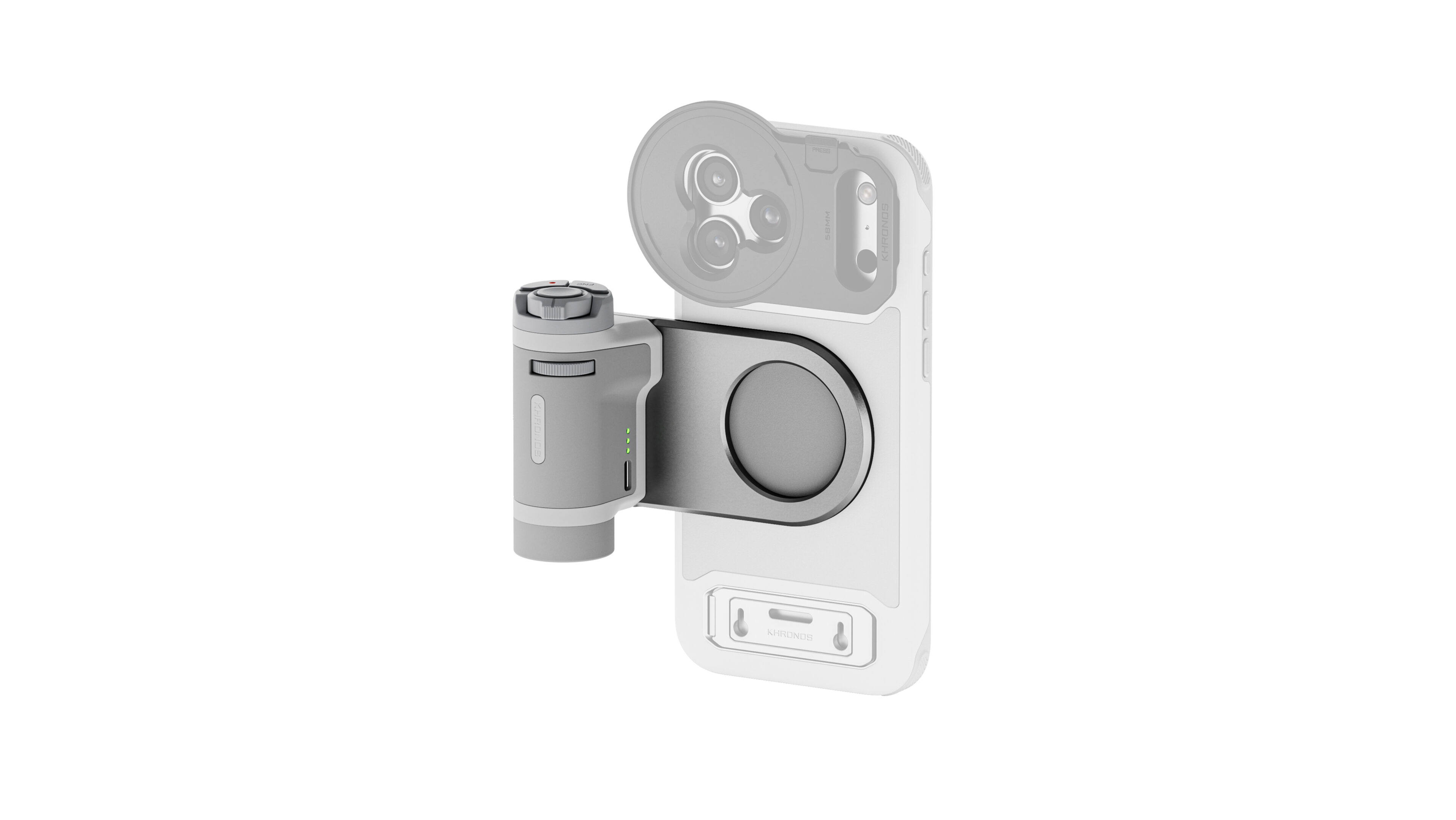 Tilta Khronos Lite スマホカメラハンドル 磁気マウントキット Khronos Lite Control Handle with Magnetic Mount Kit for iPhone | Tilta