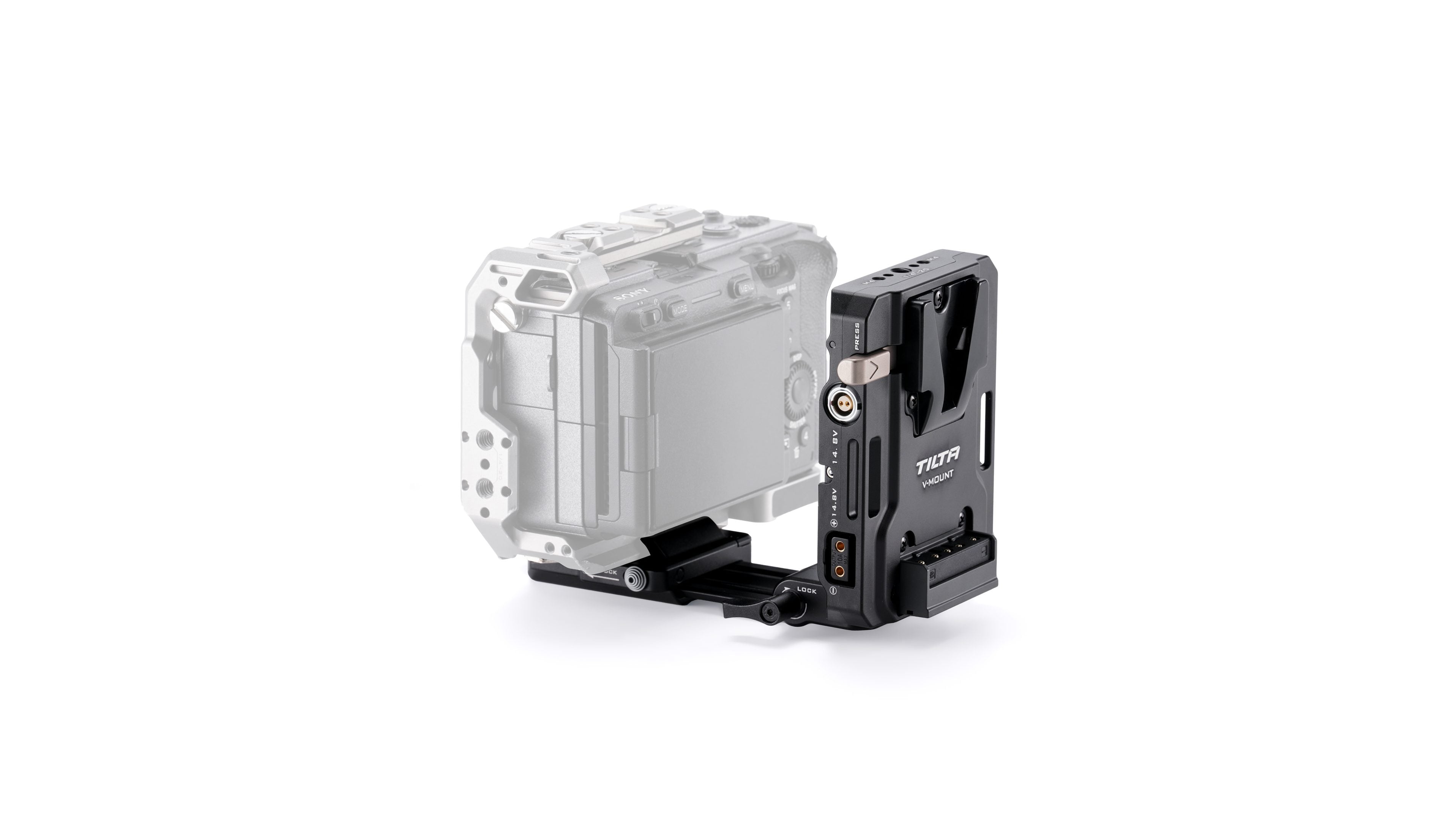 Tilta Mini PD V Mount Battery Plate with Adjustable ARCA Receiver