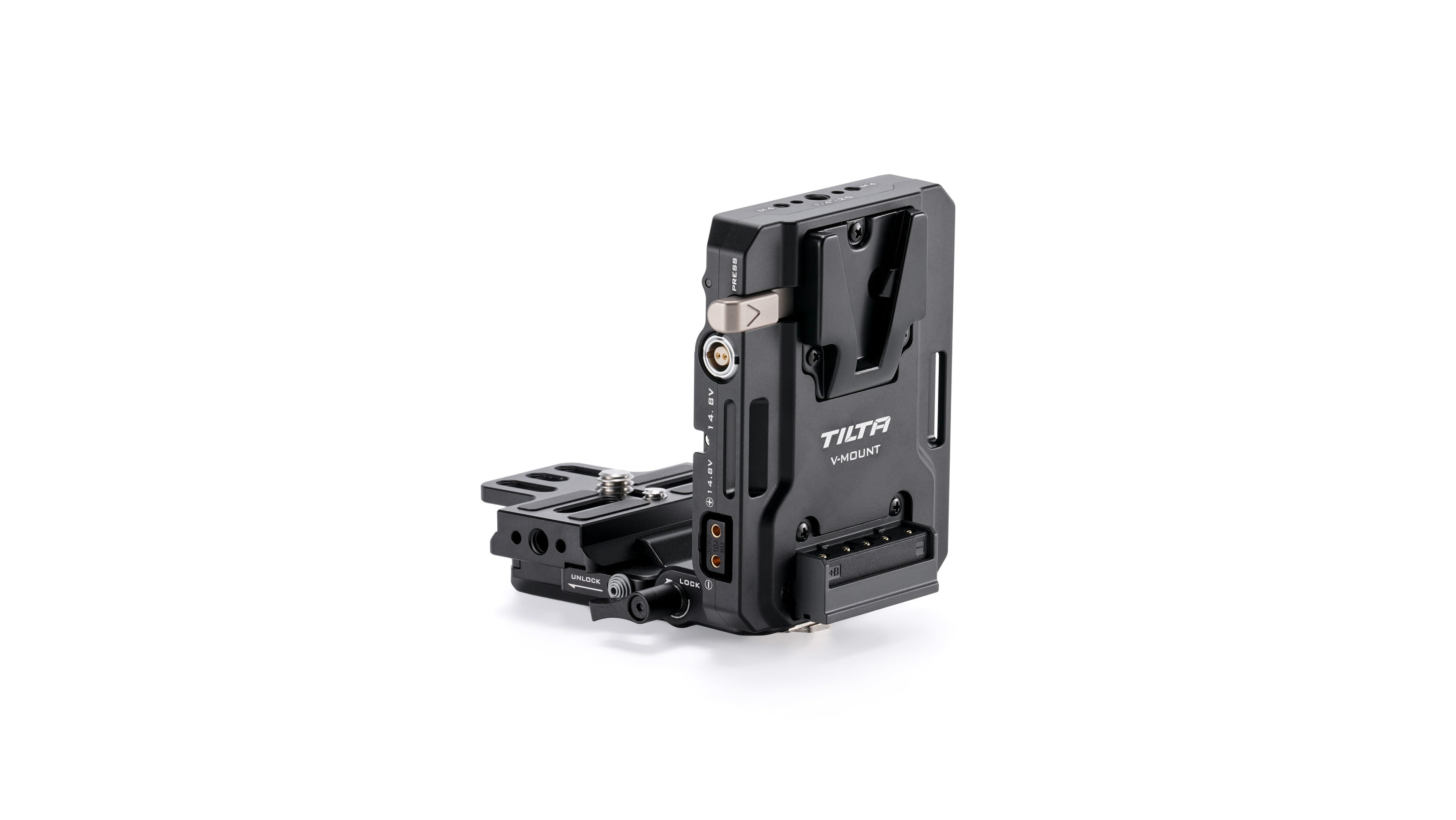 TILTA MINI PD V-MOUNT BATTERY PLATE - BLACK