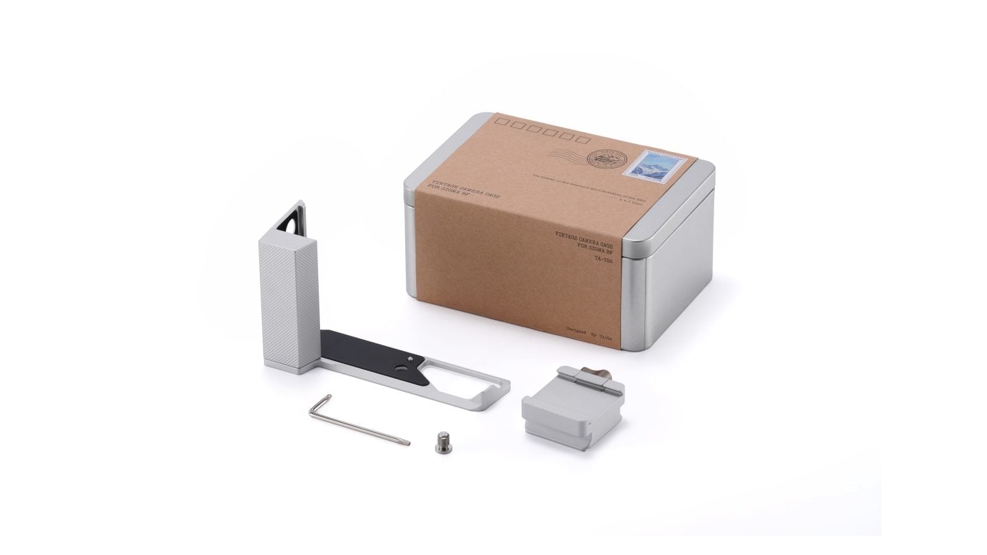 Vintage Camera Cage for Sigma BF Base Kit V2 - Silver | Tilta