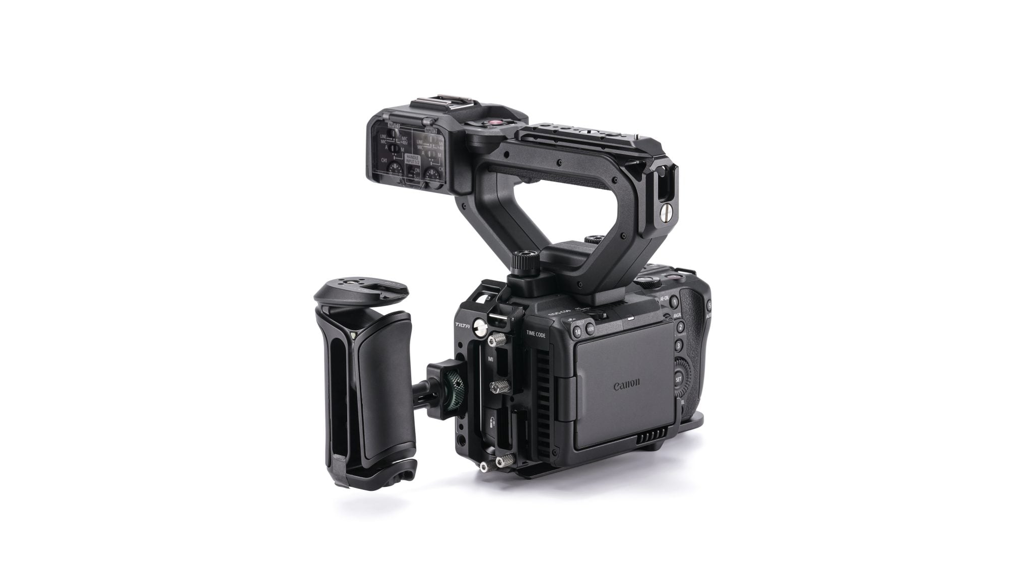 Introducing the all-new @tilta_eu Full Camera Cage for Canon C50, C50 Pro Kit, C50 Power Kit, and C50 Base Kit - a complete lineup built for the newly released Canon C50. Each system is built around