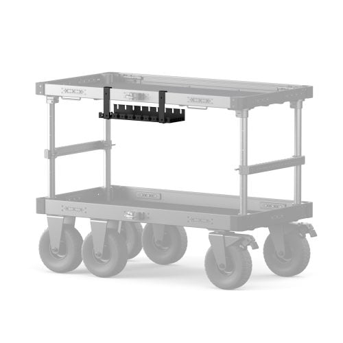 Cable Management Storage Bin for Boulder Camera Cart - Black