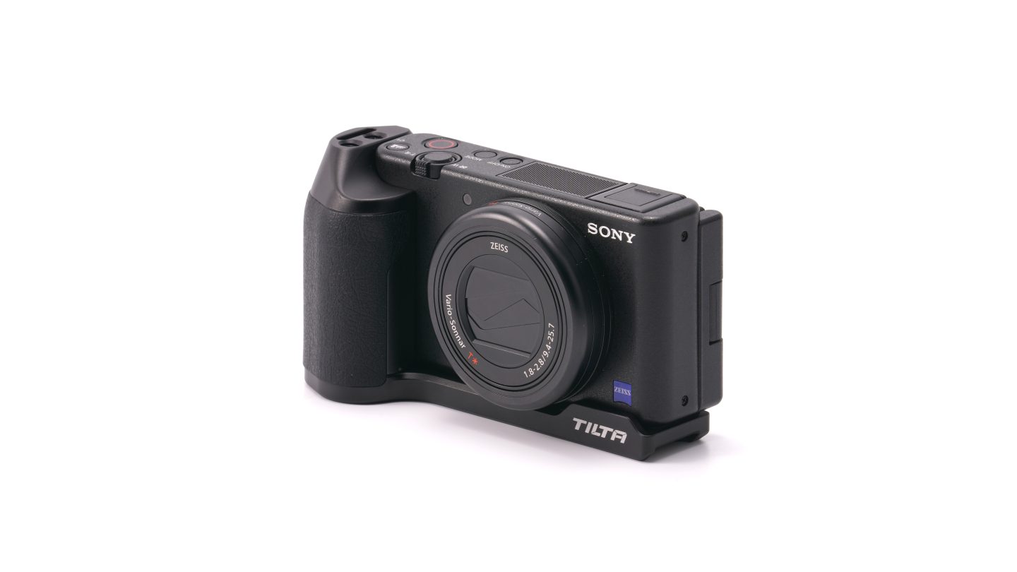 Mounting Baseplate with Grip for Sony ZV-1/ZV-1F /ZV-1M2- Black
