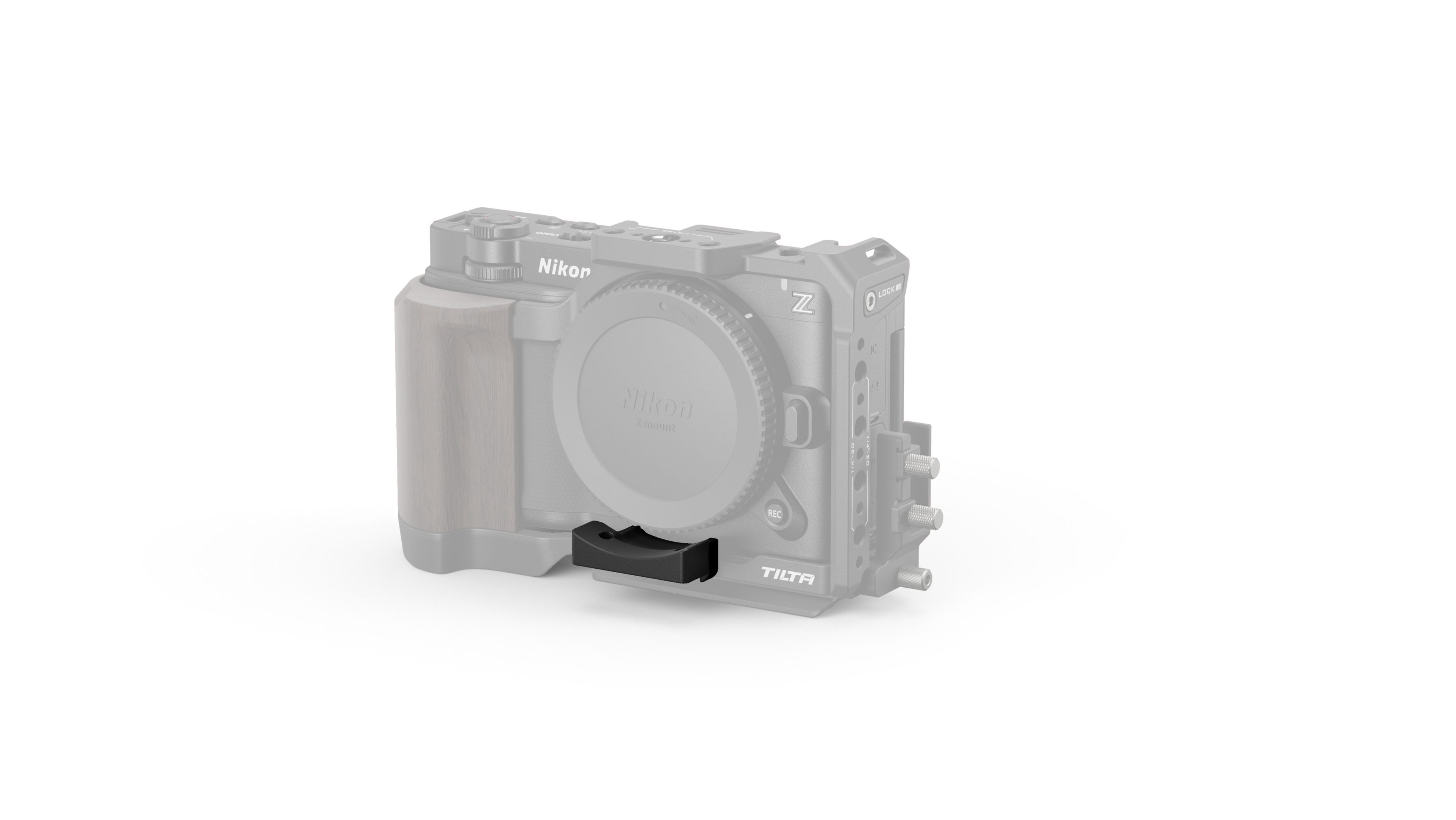 PL Mount Lens Adapter Support for Nikon ZR - Black | Tilta