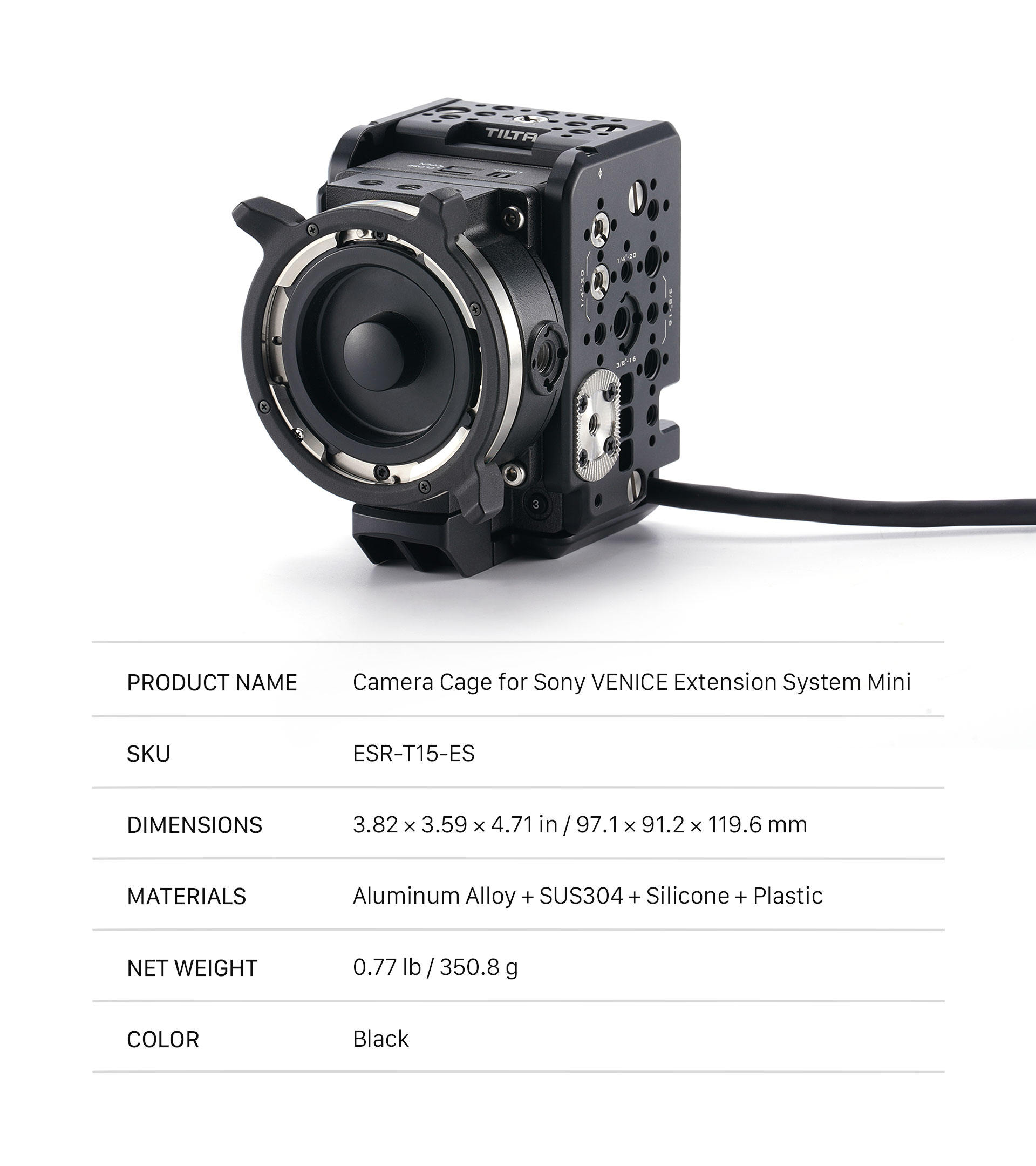 Camera Cage for Sony VENICE Extension System Mini | Tilta