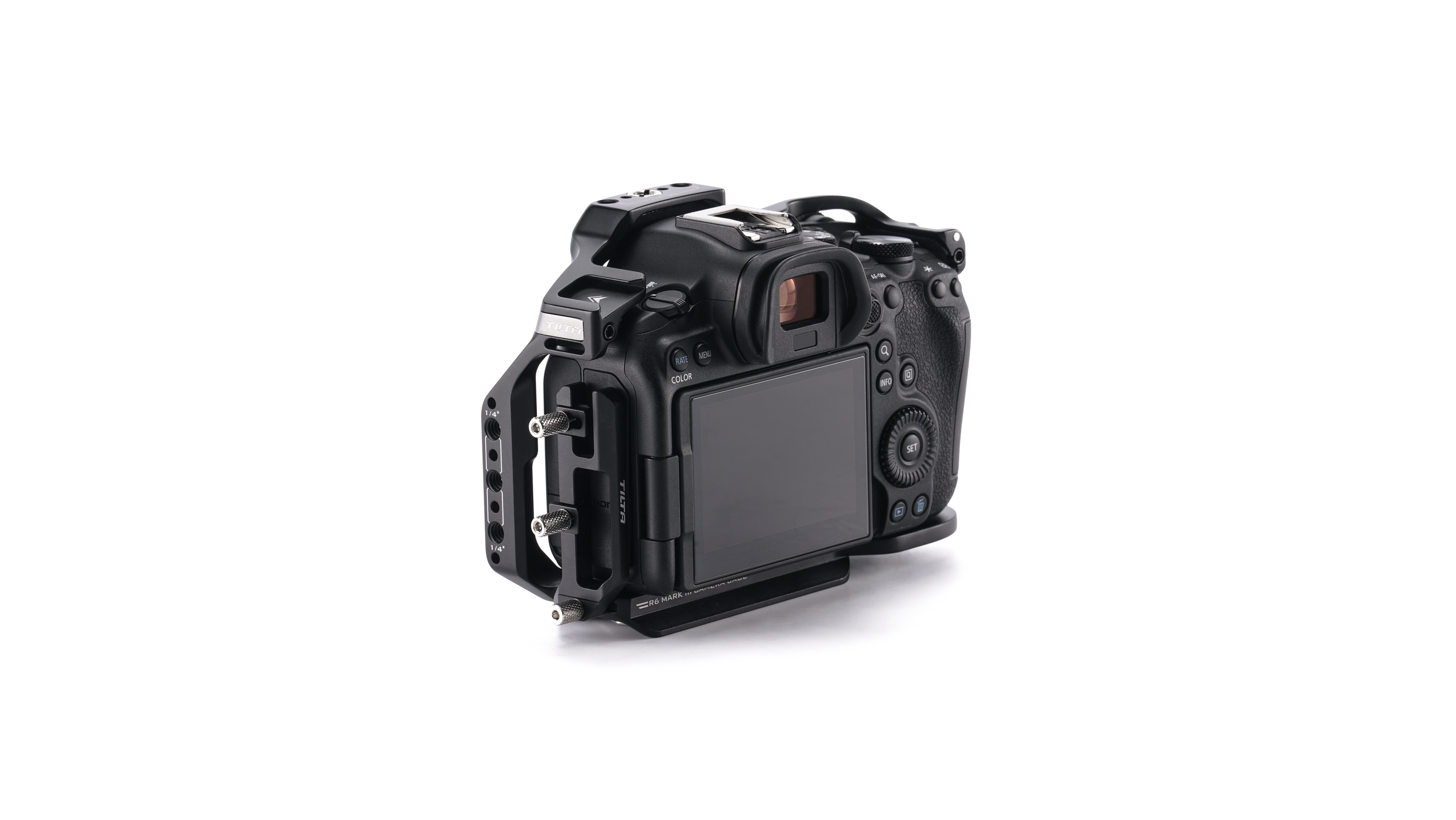 Full Camera Cage for Canon R6 Mark III - Black | Tilta
