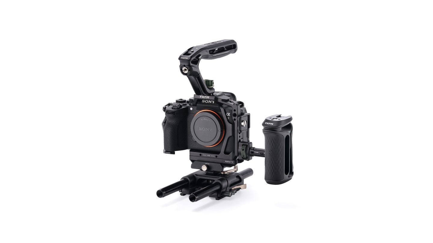 Camera Cage for Sony Alpha 7 V Pro Kit - Black (a7V, a7IV, and a7R