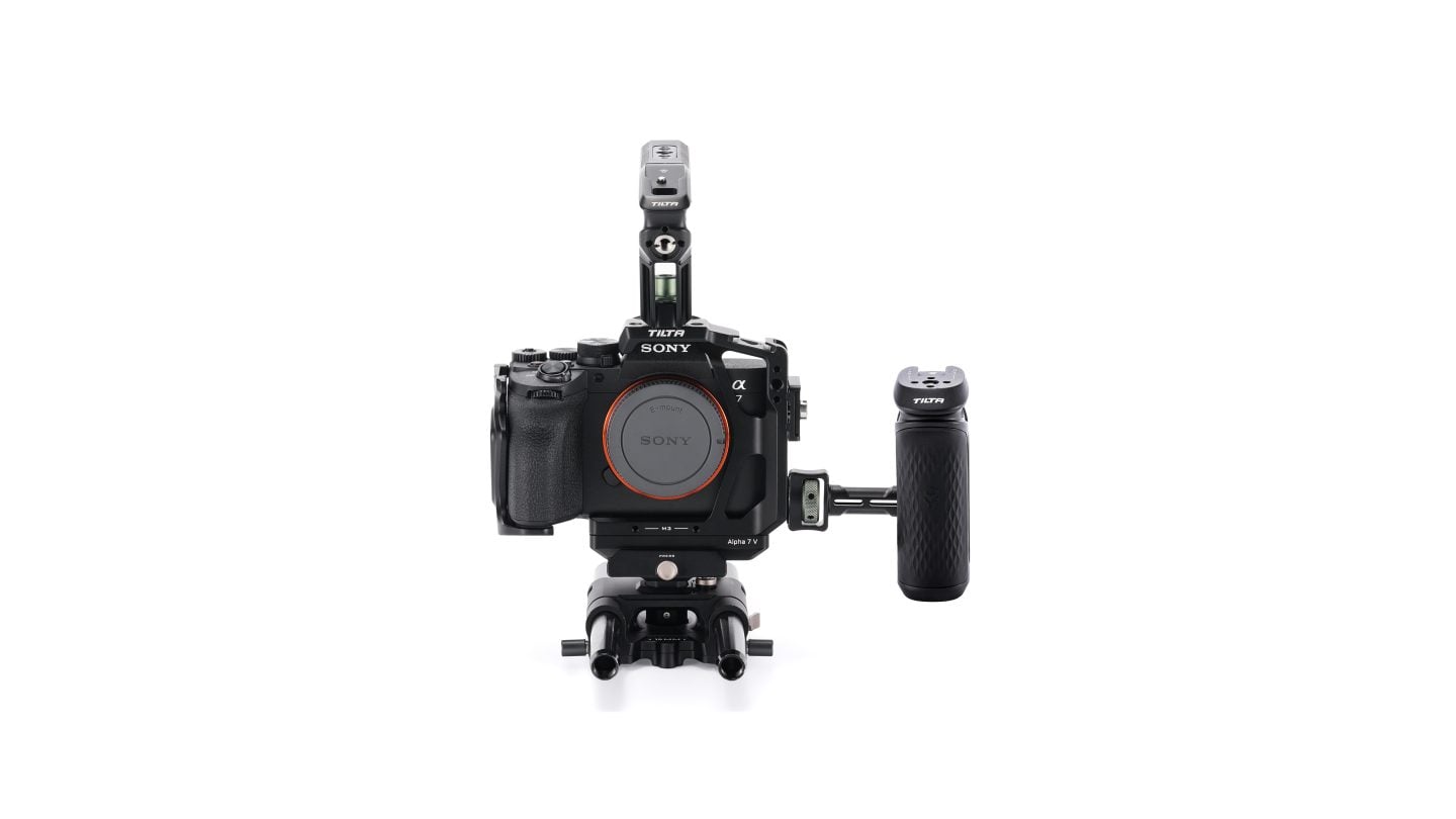 Camera Cage for Sony Alpha 7 V Pro Kit - Black (a7V, a7IV, and a7R