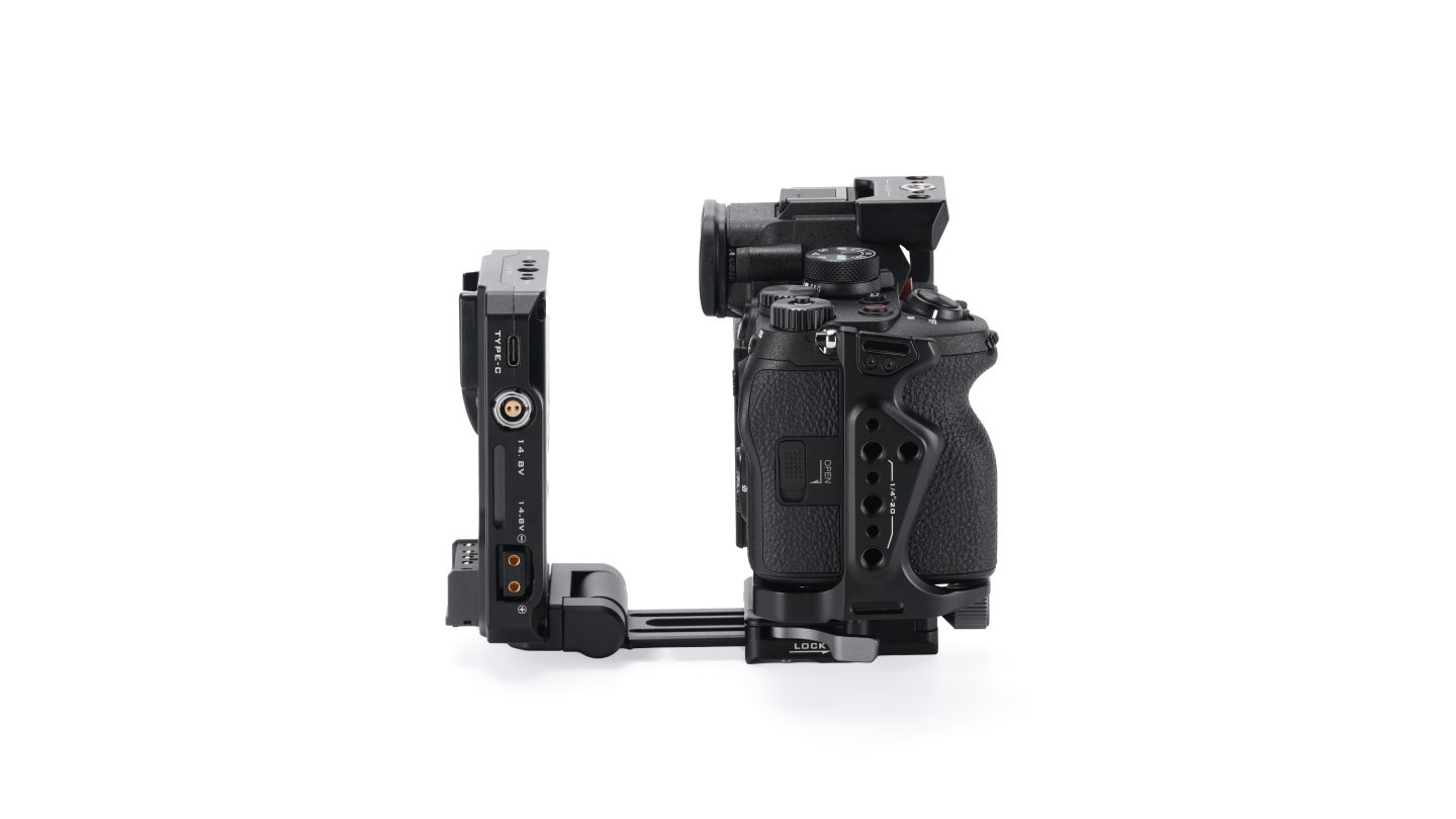 Camera Cage for Sony Alpha 7 V Power Kit - Black (a7V, a7IV, and