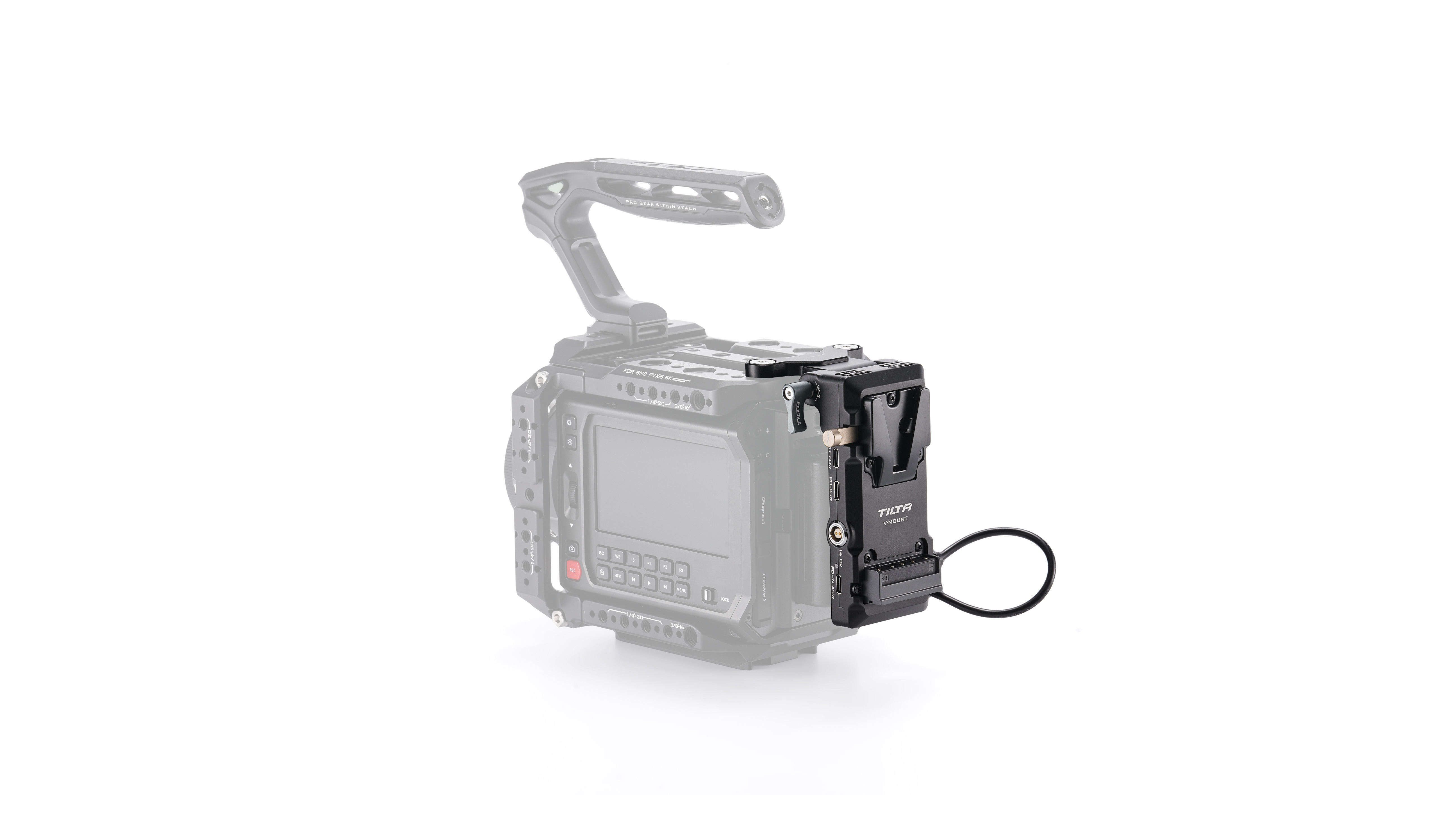 Foldable Battery Plate for Blackmagic PYXIS 6K/12K | Tilta