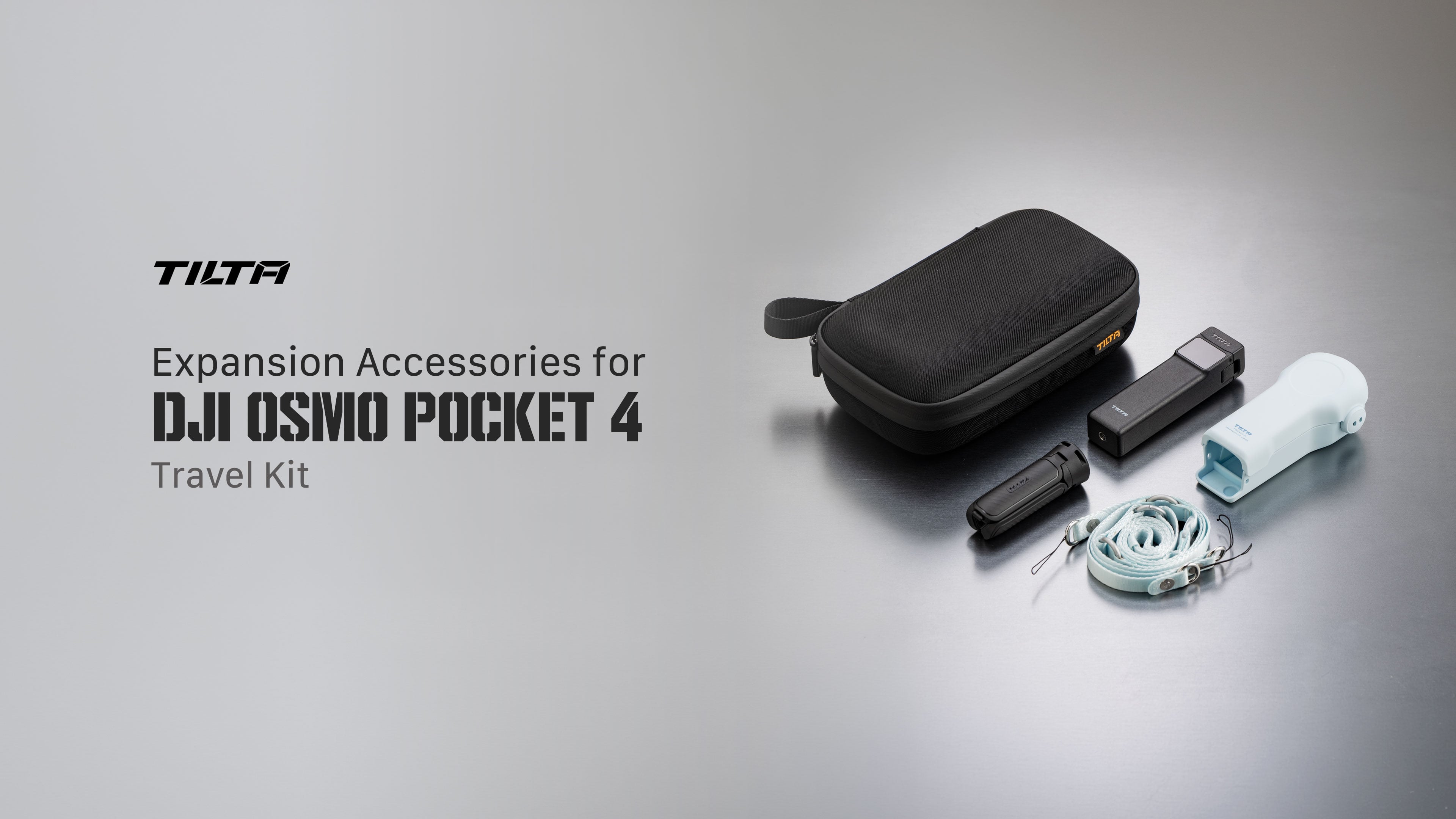 Tilta Expansion Accessories for Osmo Pocket 4 Travel Kit | Tilta