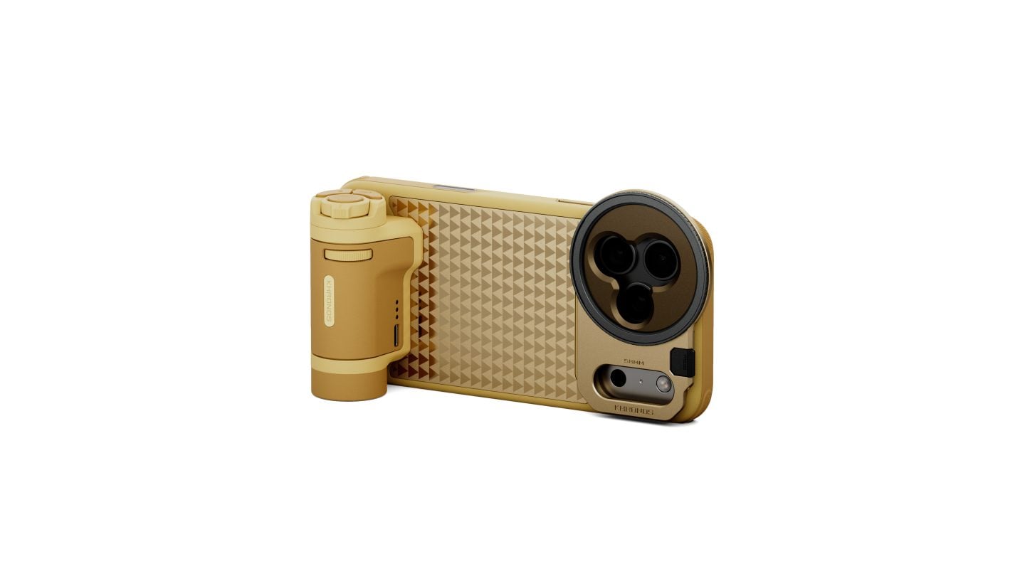 Khronos Lite x On the Roam iPhone 17 Pro Max Creator Kit - Gold