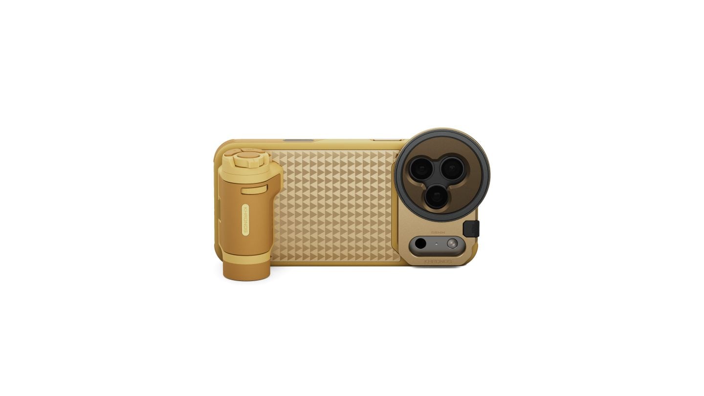 Khronos Lite x On the Roam iPhone 17 Pro Max Creator Kit - Gold